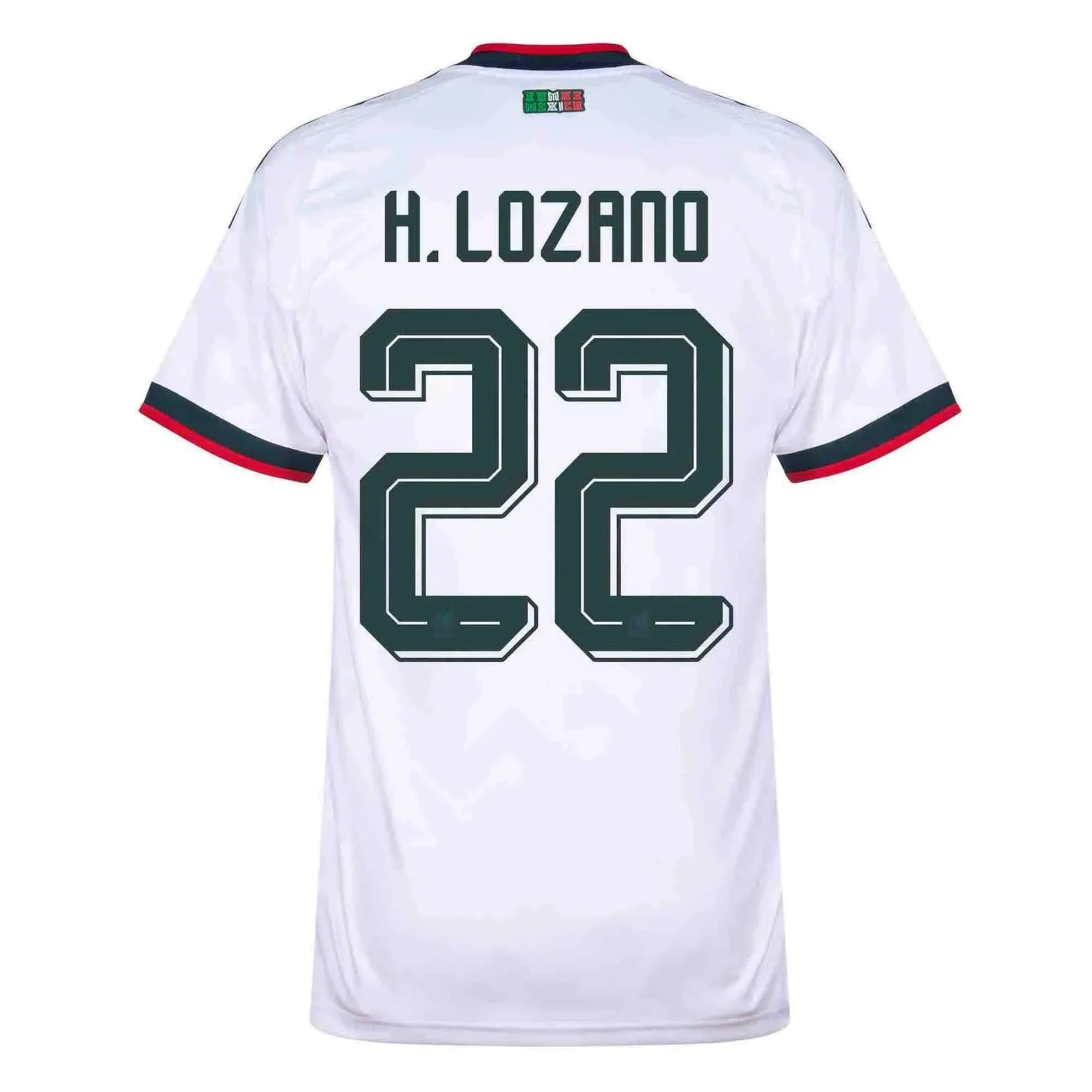 adidas 2026 Mexico Youth Stadium Away Soccer Jersey 9