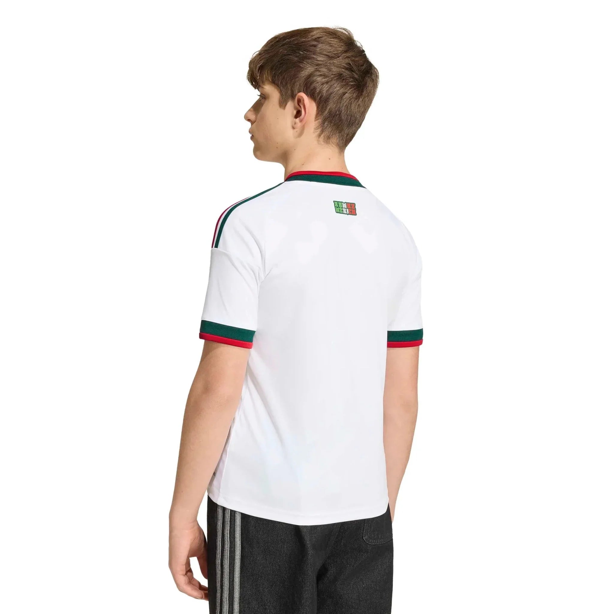 adidas 2026 Mexico Youth Stadium Away Soccer Jersey 6