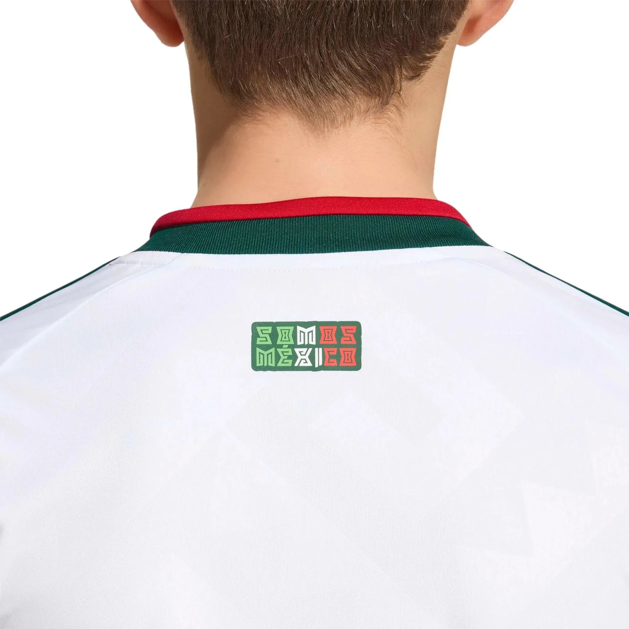 adidas 2026 Mexico Youth Stadium Away Soccer Jersey 4