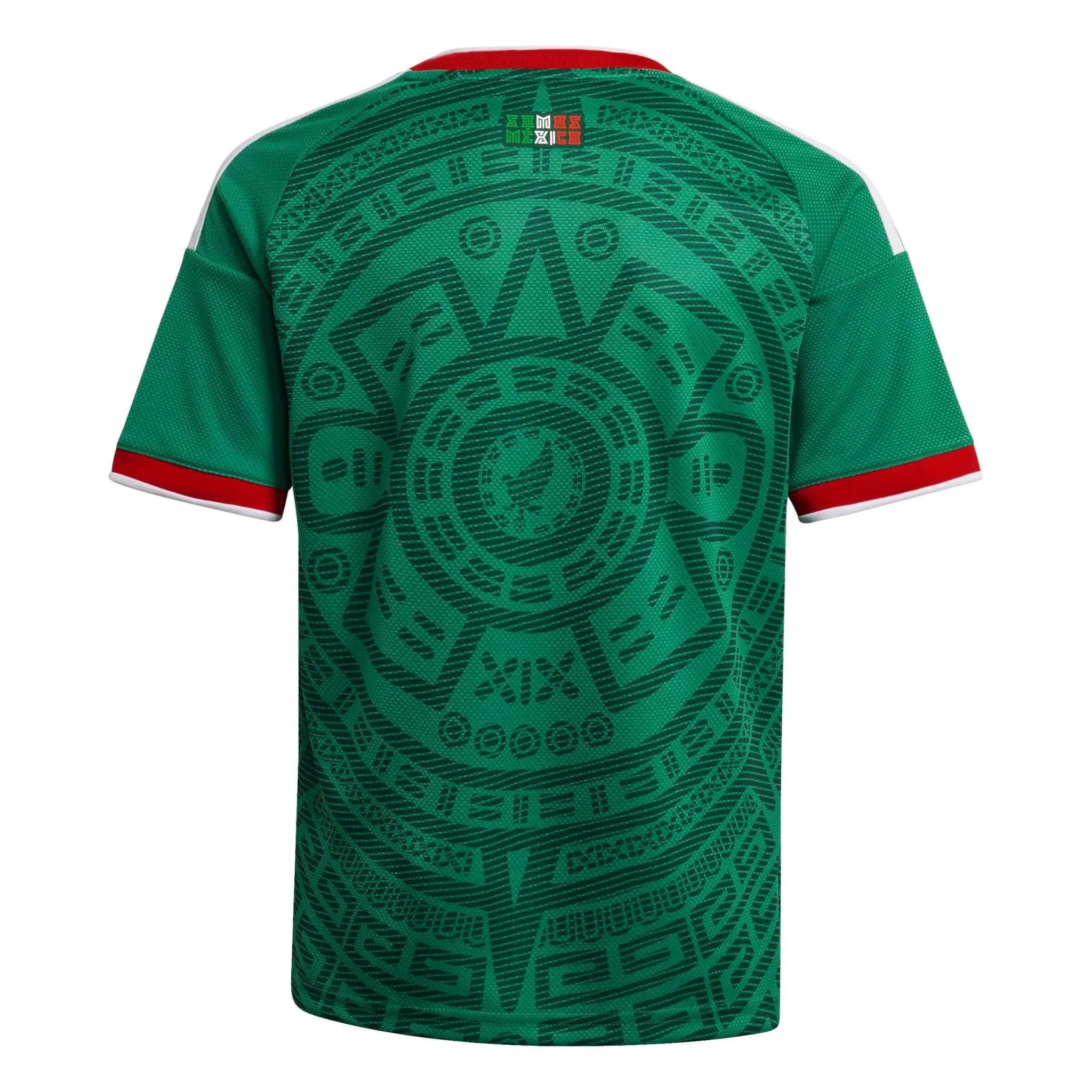 adidas 2026 Mexico Youth Stadium Home Soccer Jersey 2