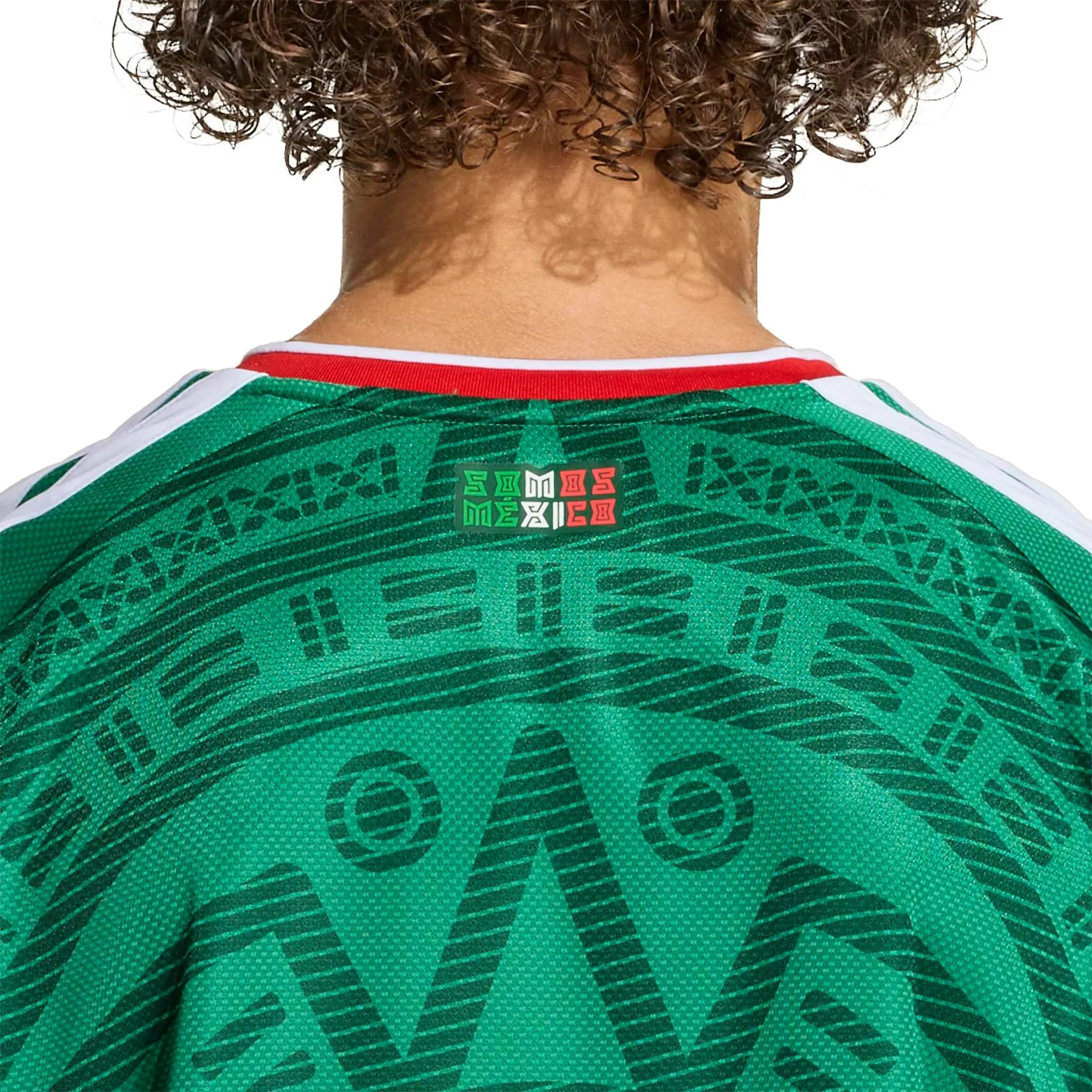 adidas 2026 Mexico Youth Stadium Home Soccer Jersey 6