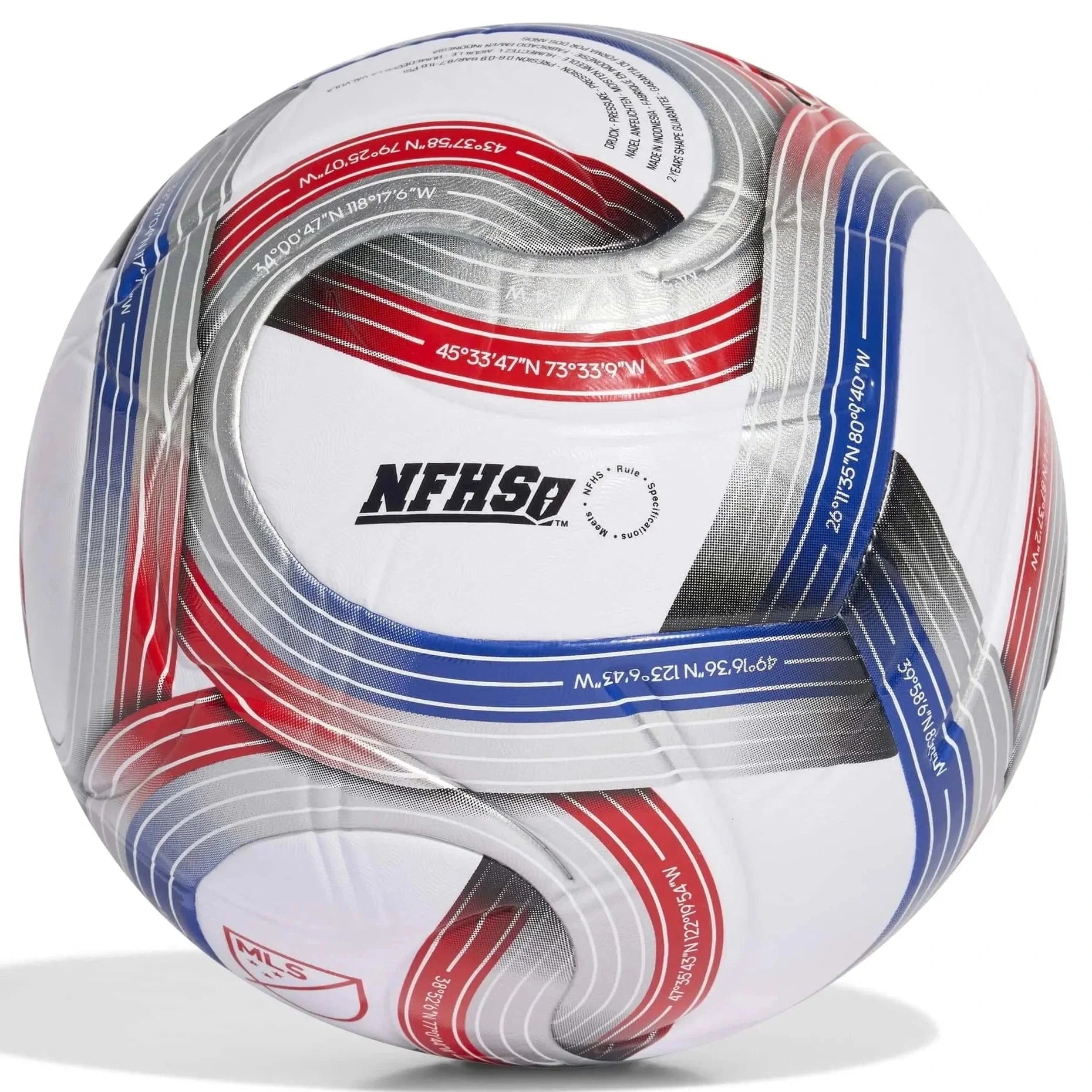 adidas 2026 MLS NFHS League Soccer Ball 2