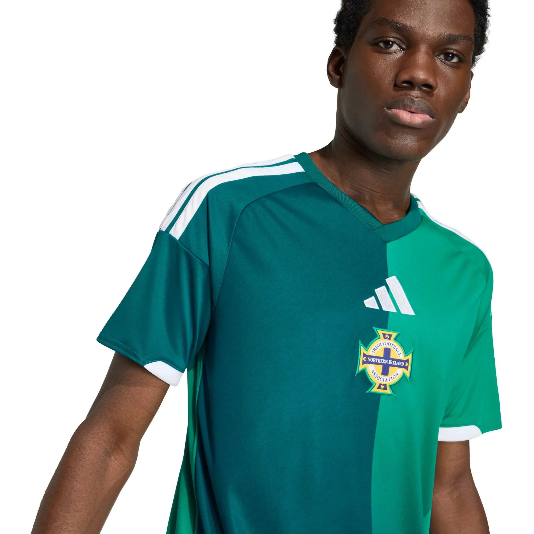 adidas 2026 Northern Ireland Men's Stadium Home Soccer Jersey 5