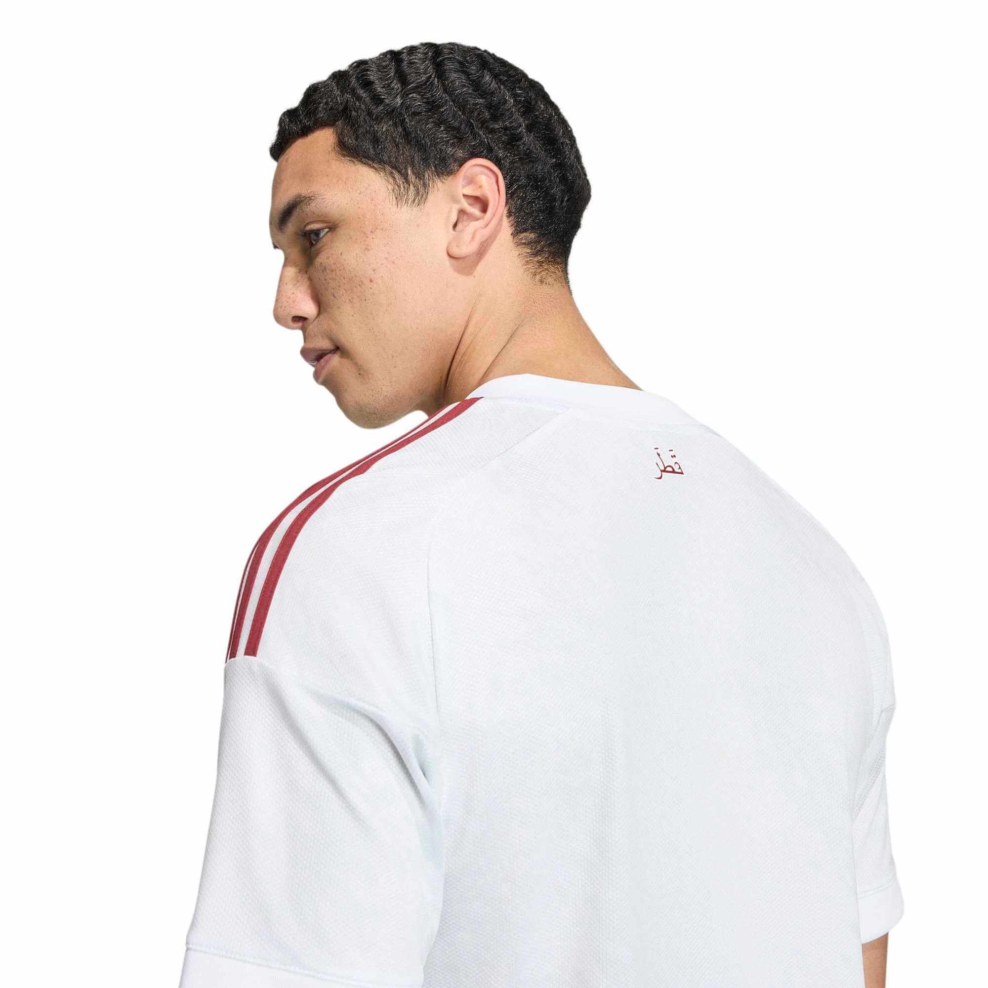 adidas 2026 Qatar Men's Stadium Away Soccer Jersey 6