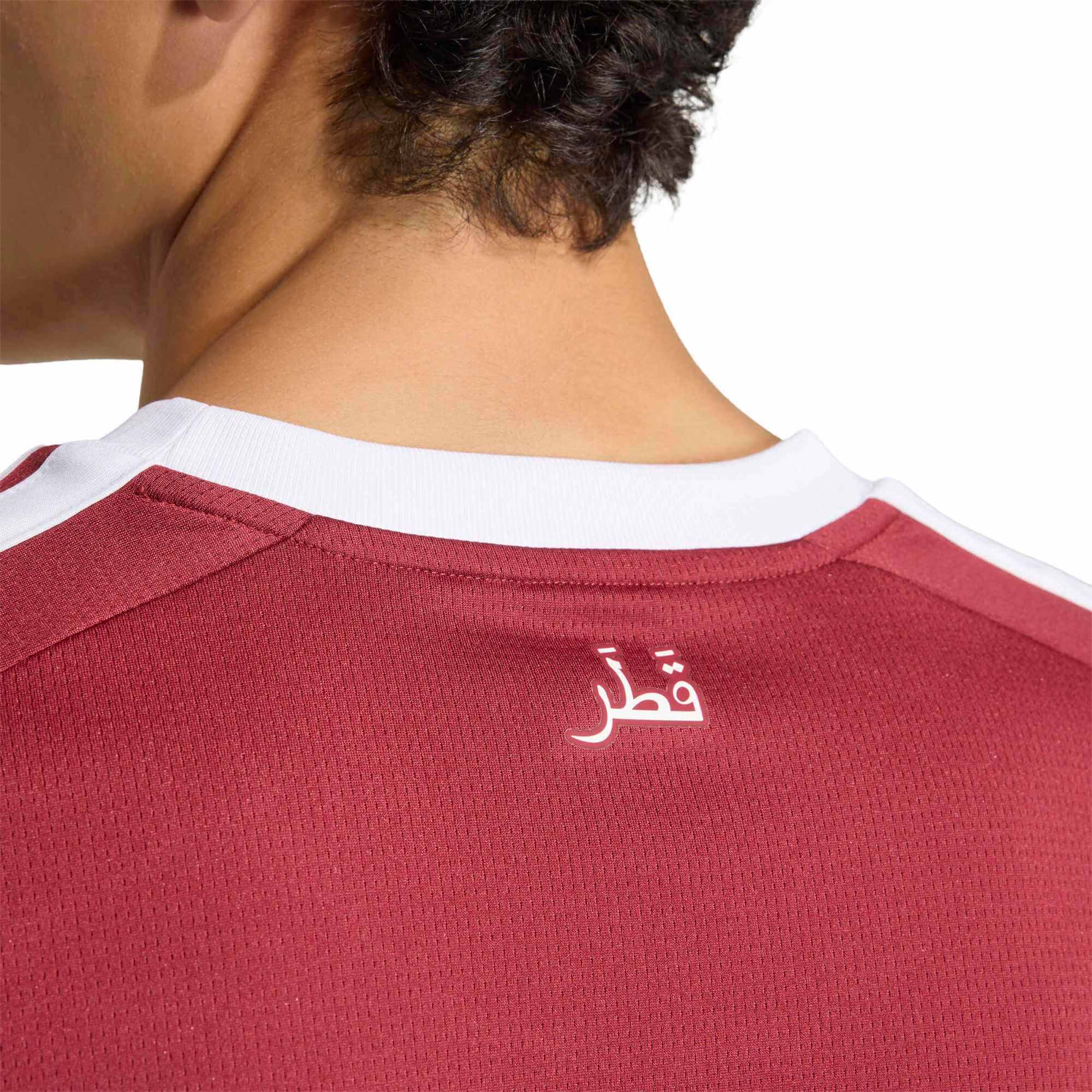 adidas 2026 Qatar Men's Stadium Home Soccer Jersey 5