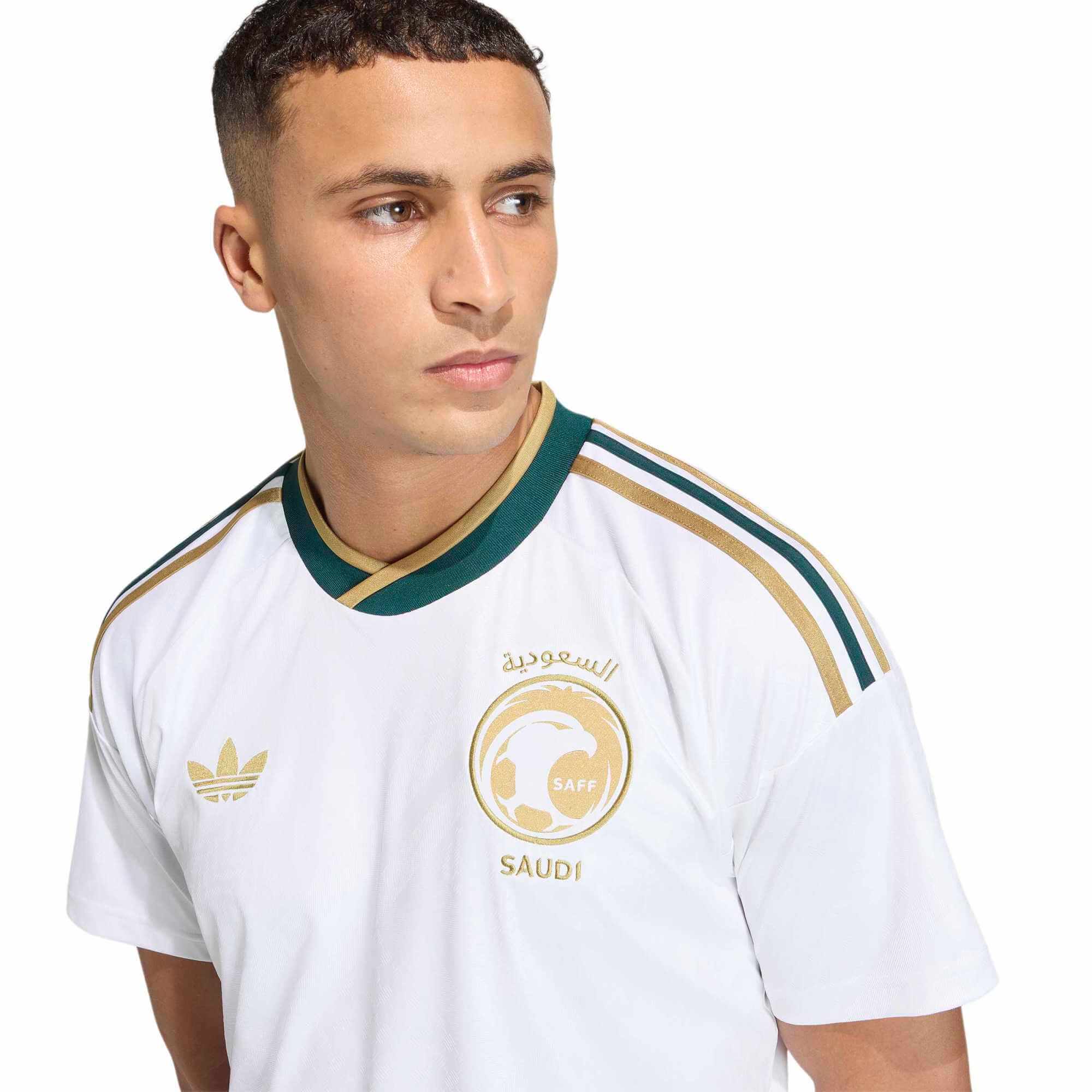 adidas 2026 Saudi Arabia Men's Stadium Away Soccer Jersey 5