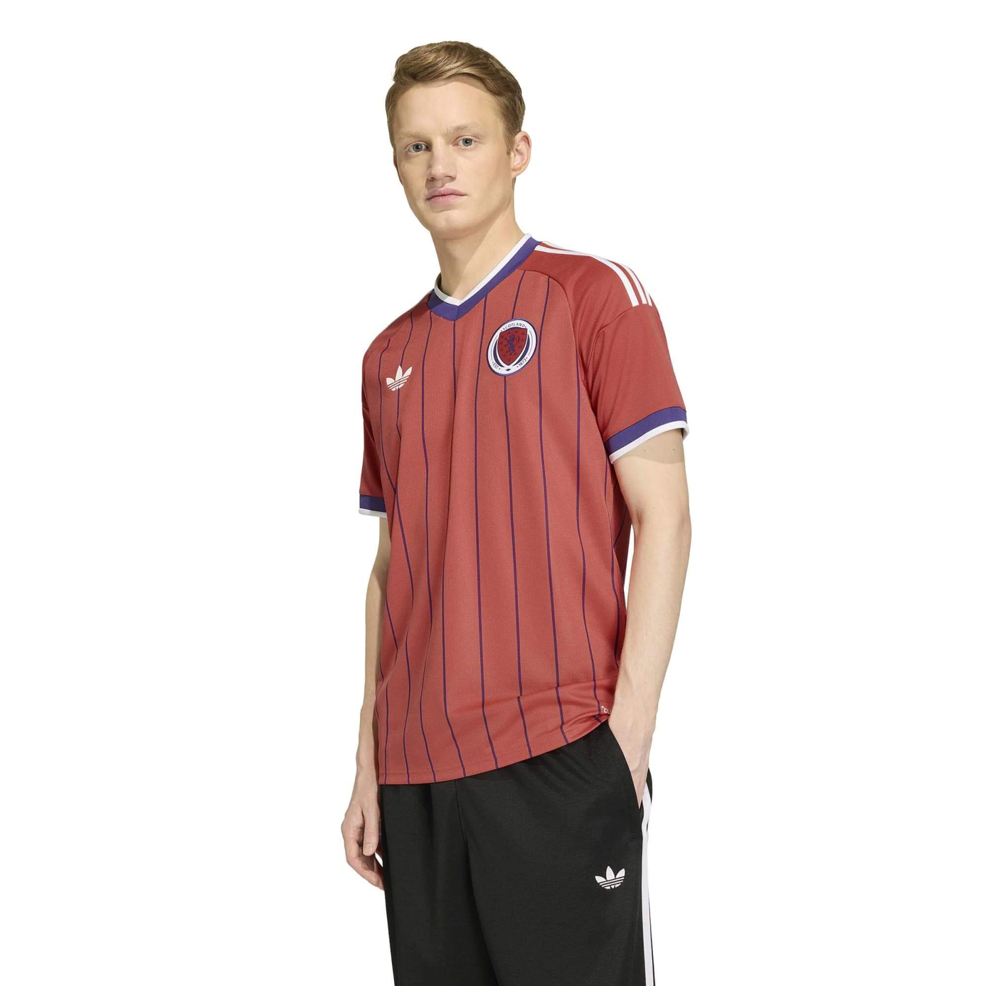 adidas 2026 Scotland Men's Stadium Away Soccer Jersey 3