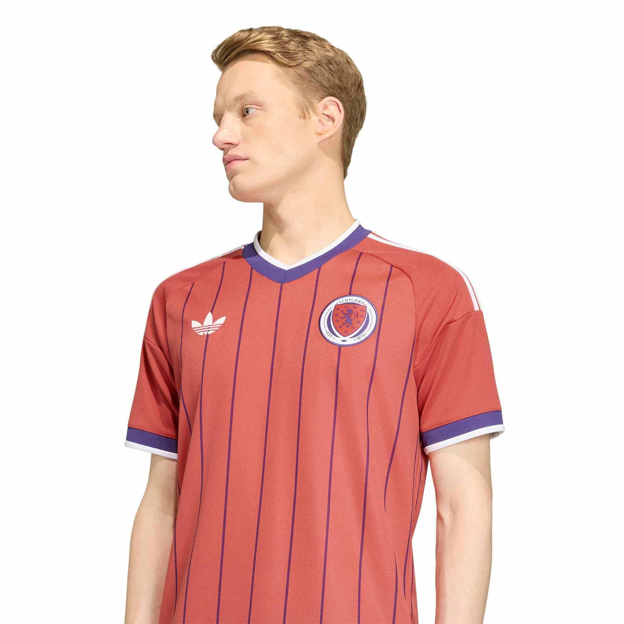adidas 2026 Scotland Men's Stadium Away Soccer Jersey 5
