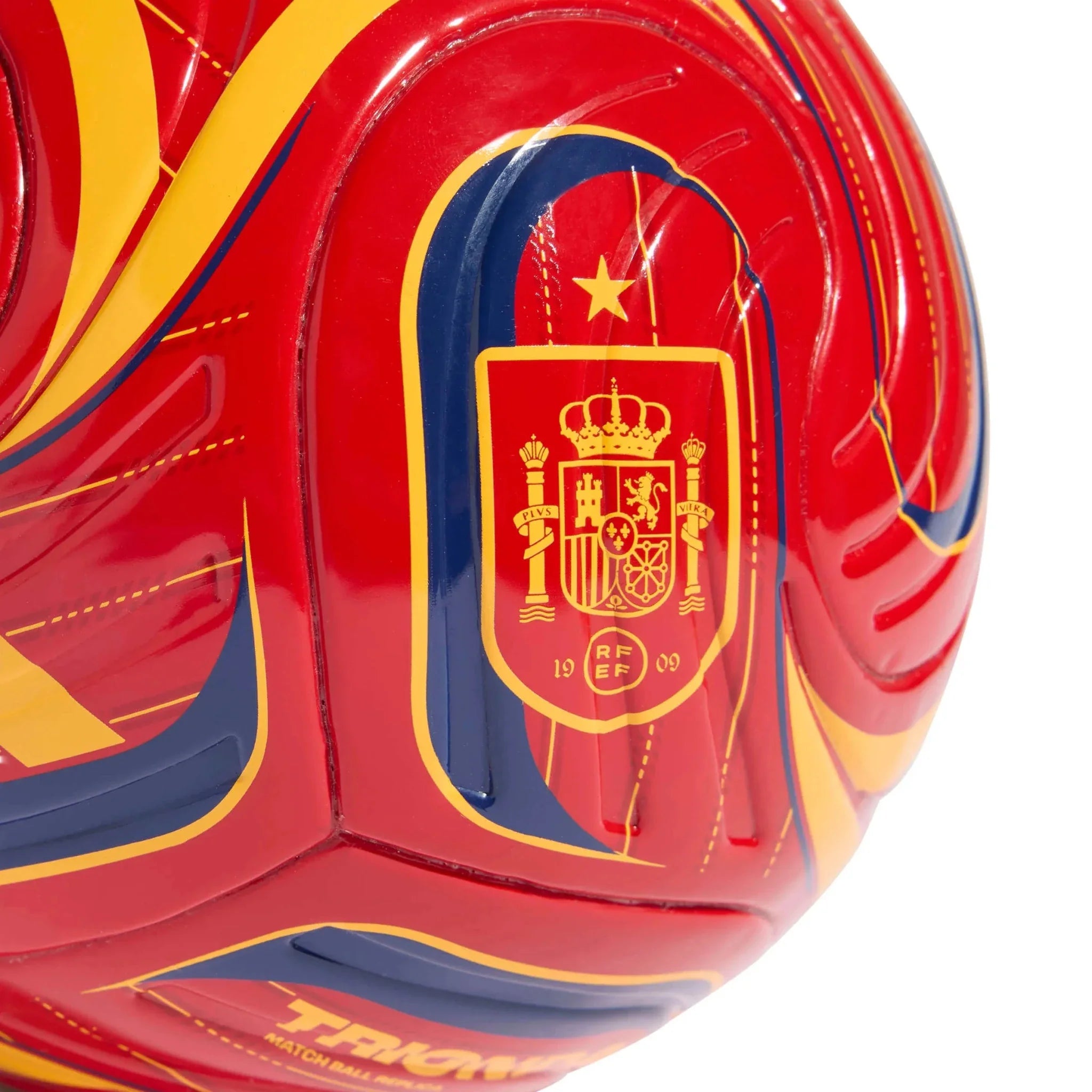 adidas 2026 Spain Home Mini Soccer Ball 3