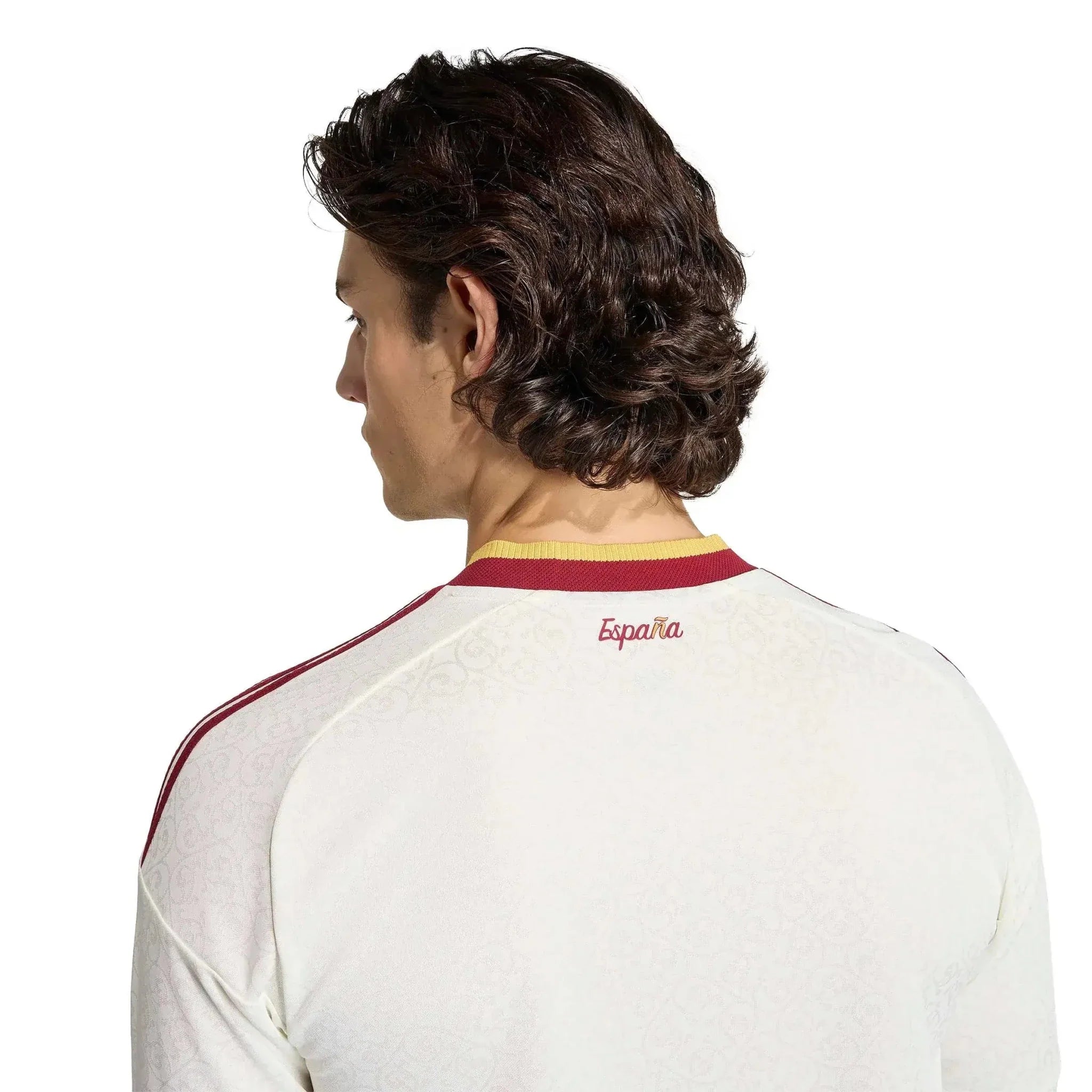 adidas 2026 Spain Men's Authentic Away Long-Sleeve Soccer Jersey 6