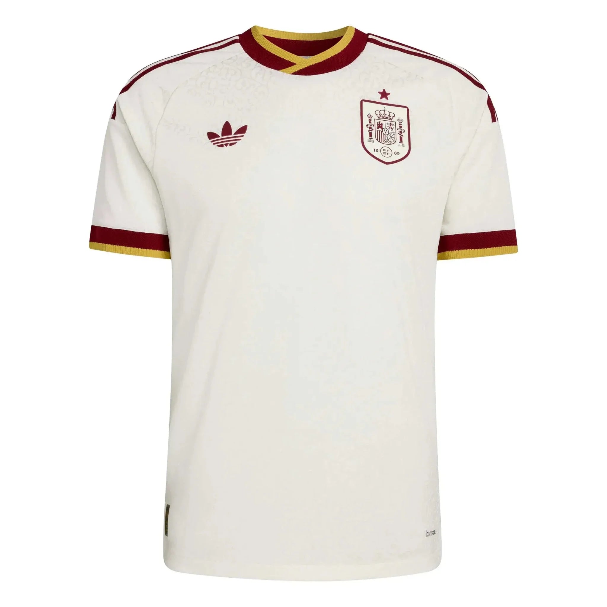 adidas 2026 Spain Men's Authentic Away Soccer Jersey 1
