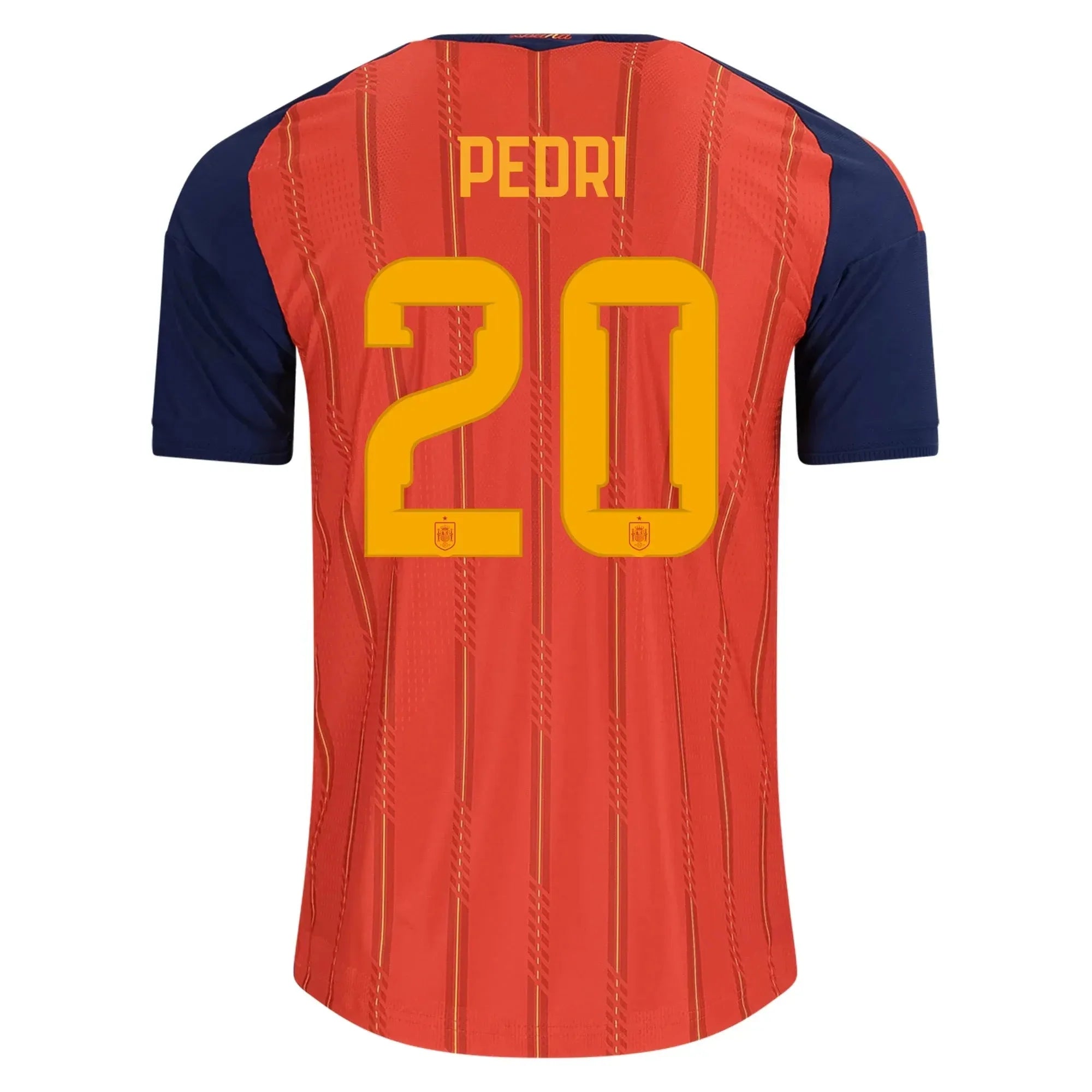 adidas 2026 Spain Men's Authentic Home Soccer Jersey 13