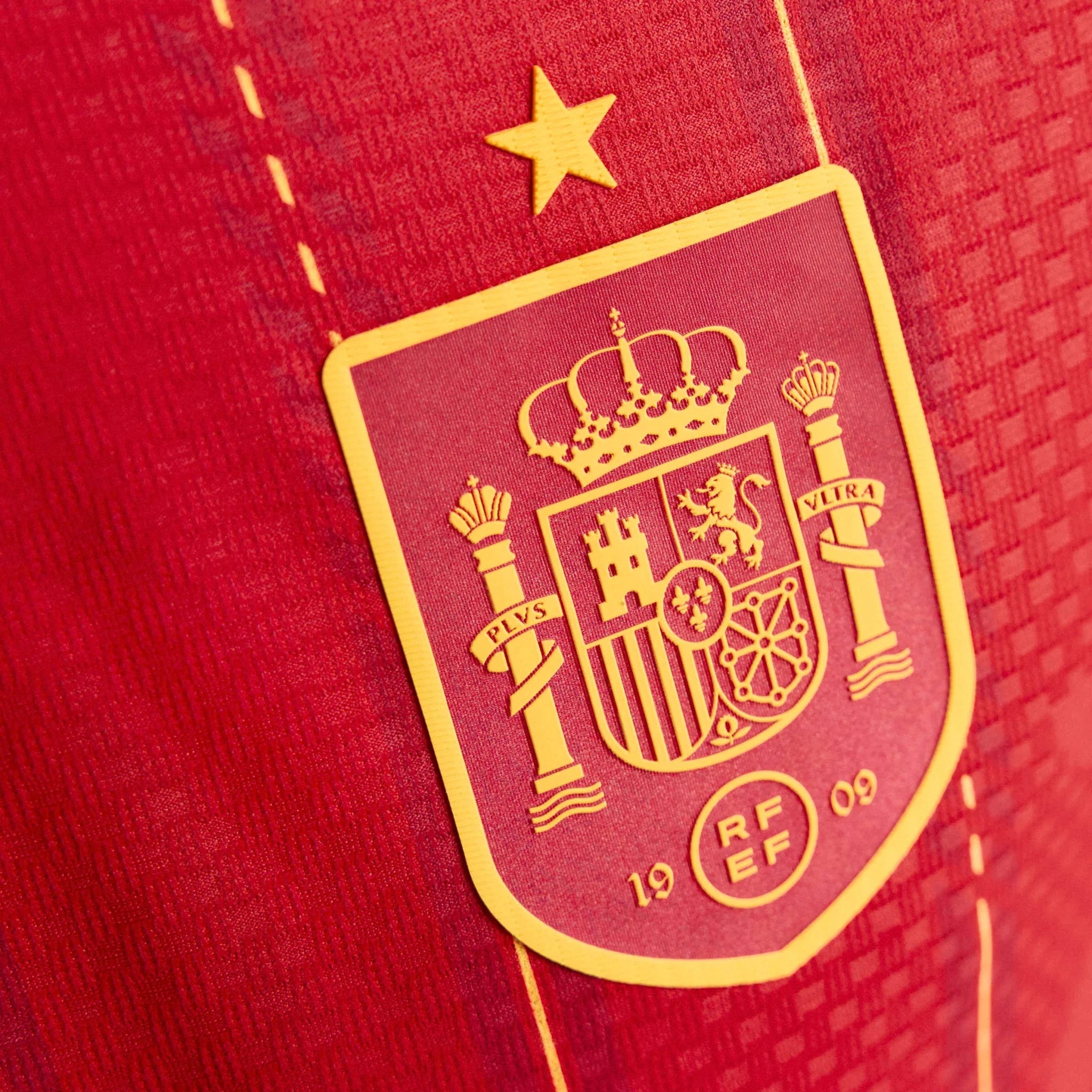adidas 2026 Spain Men's Authentic Home Soccer Jersey 11