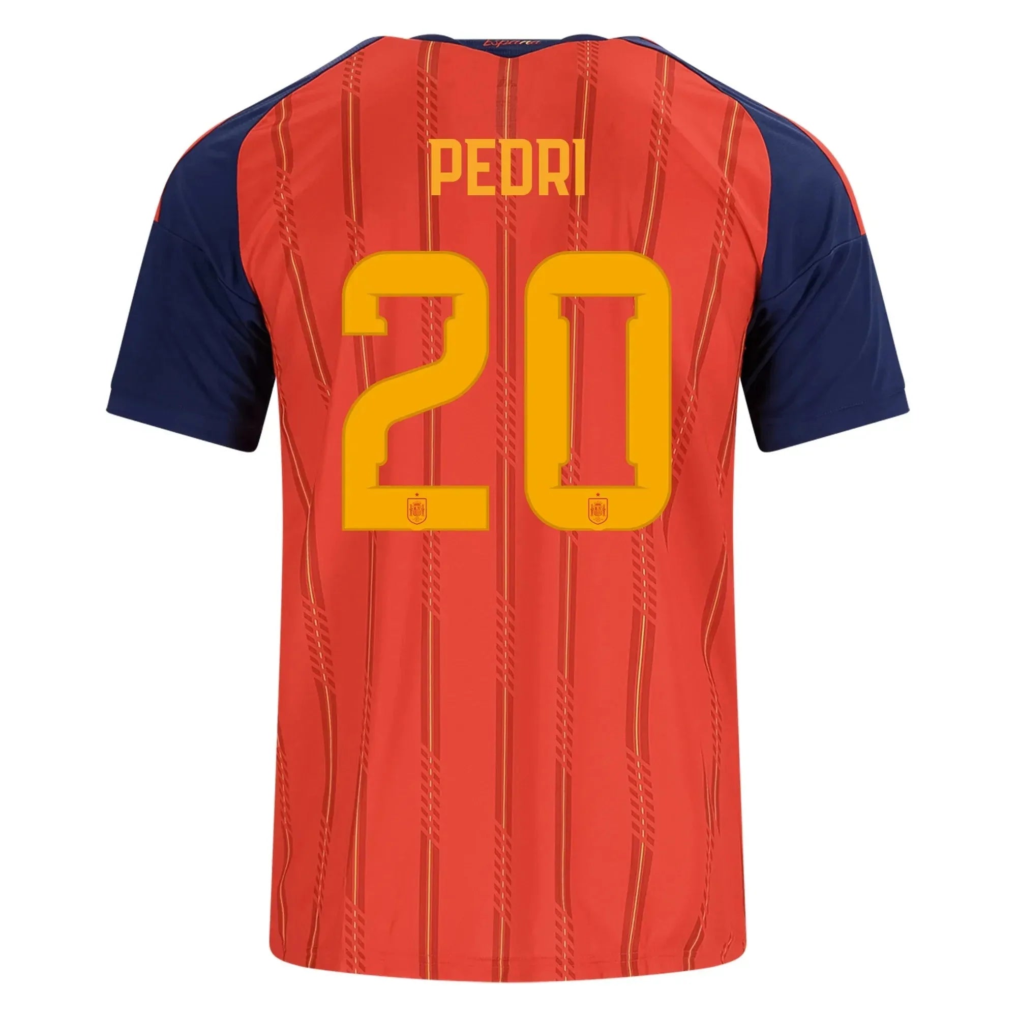 adidas 2026 Spain Men's Stadium Home Soccer Jersey 8