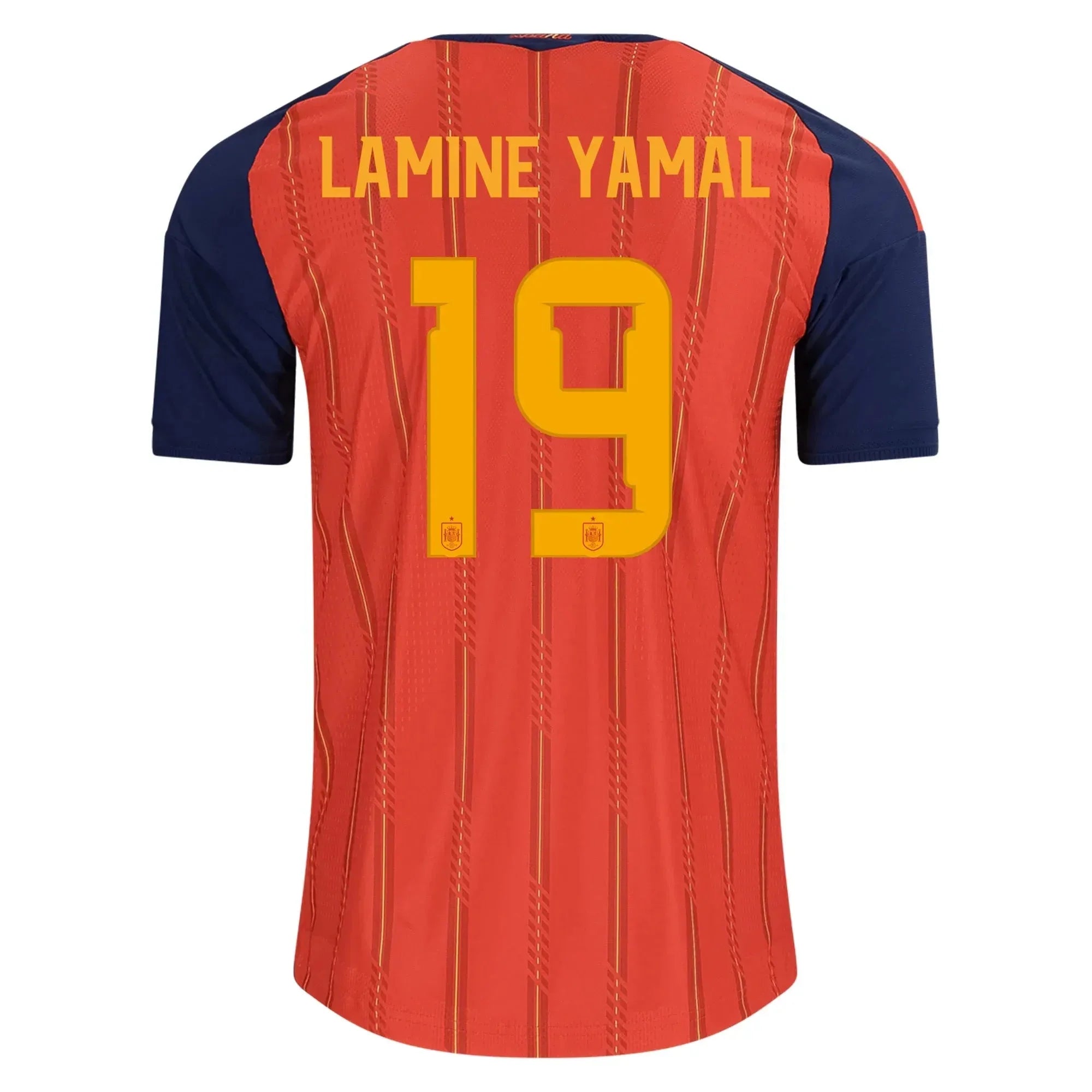 adidas 2026 Spain Men's Authentic Home Soccer Jersey 12