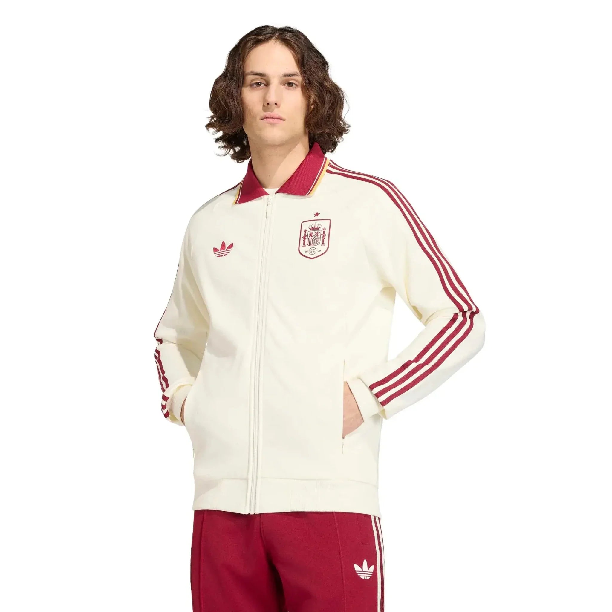 adidas 2026 Spain Men's Away Originals Anthem Jacket 2