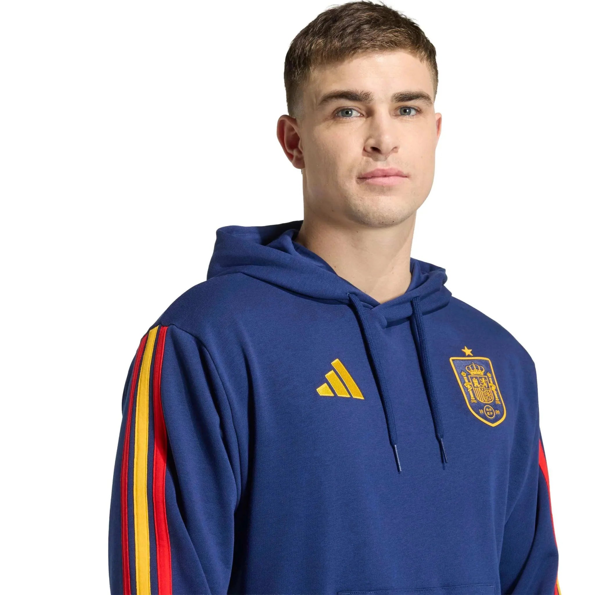 adidas 2026 Spain Men's DNA Hoodie 4