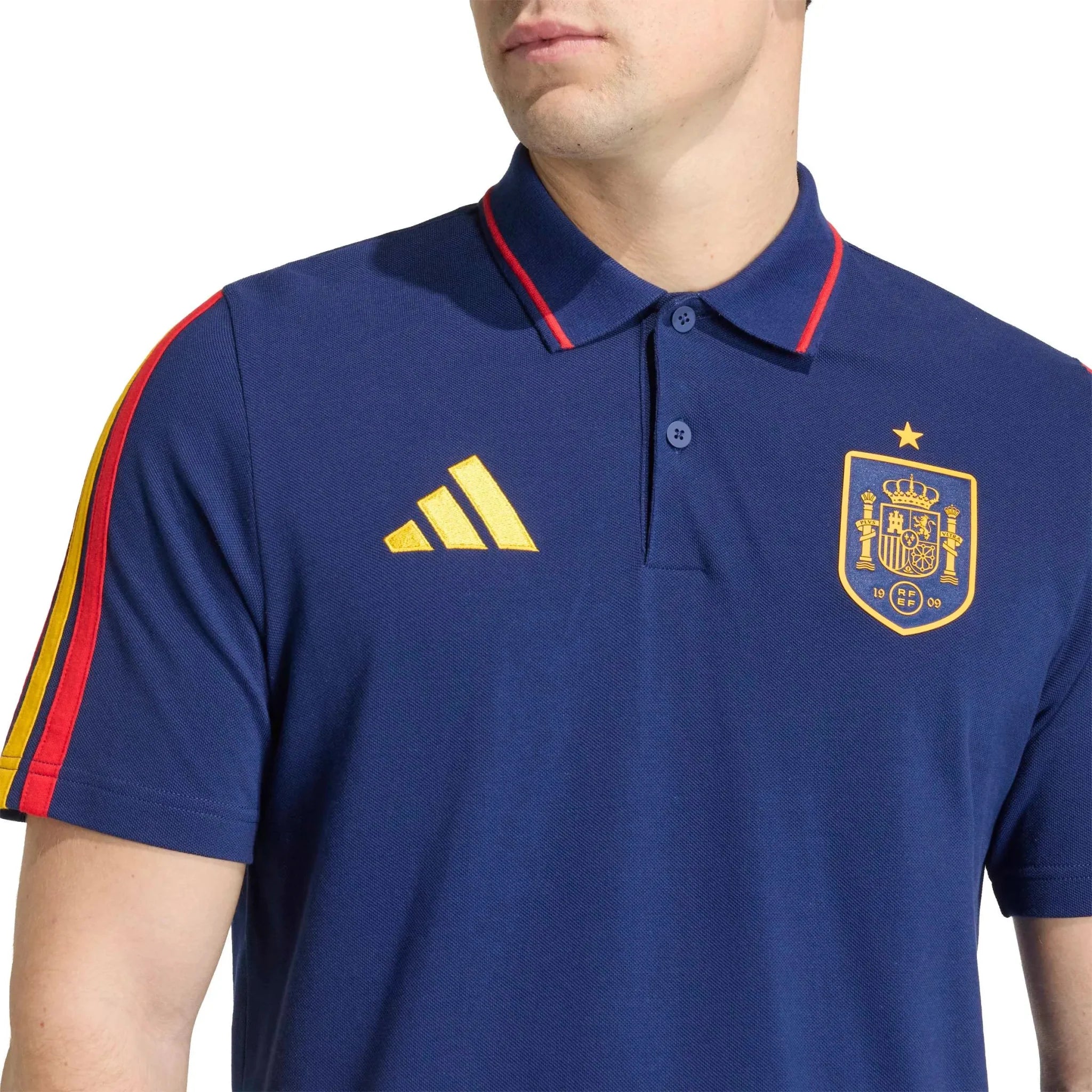 adidas 2026 Spain Men's DNA Polo 4