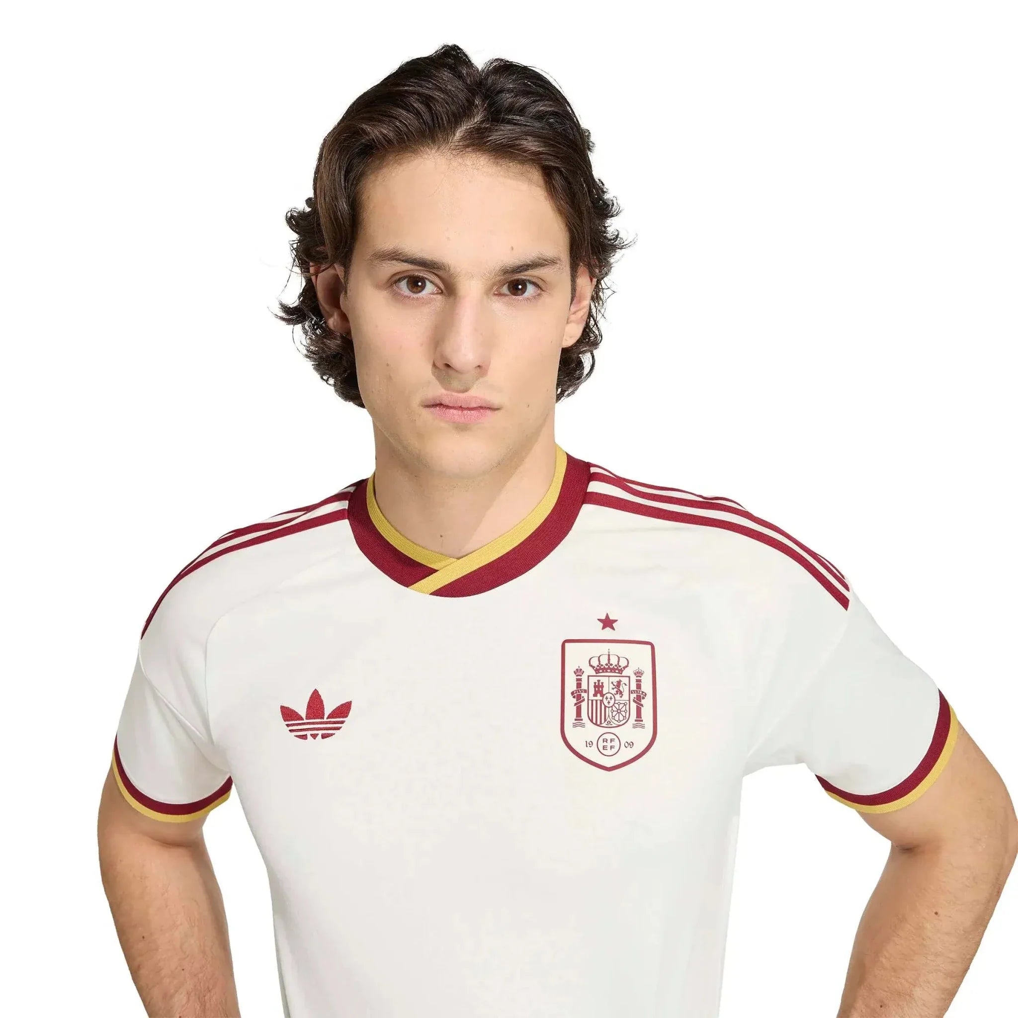 adidas 2026 Spain Men's Stadium Away Soccer Jersey 5