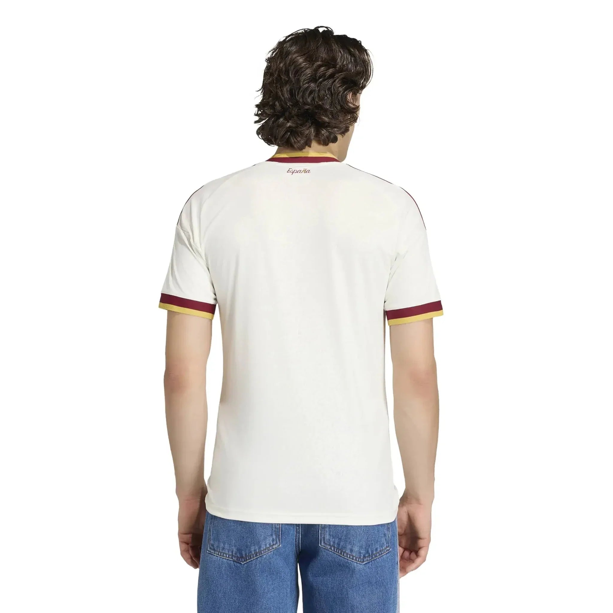 adidas 2026 Spain Men's Stadium Away Soccer Jersey 4