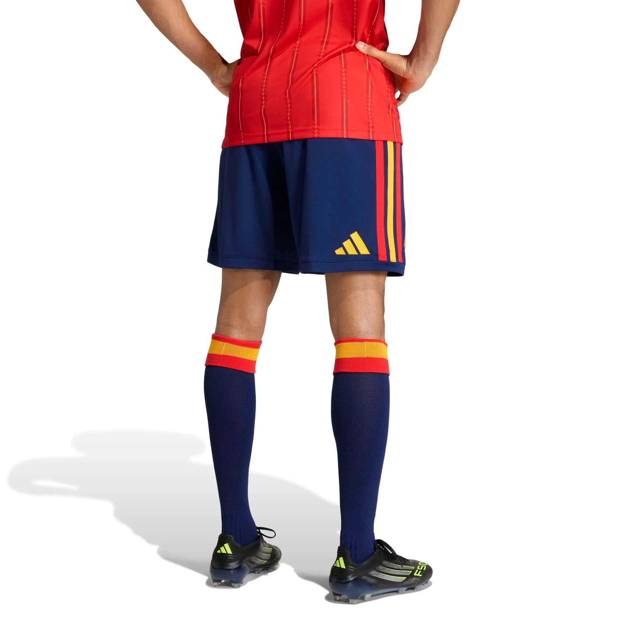 adidas 2026 Spain Men's Stadium Home Shorts 3