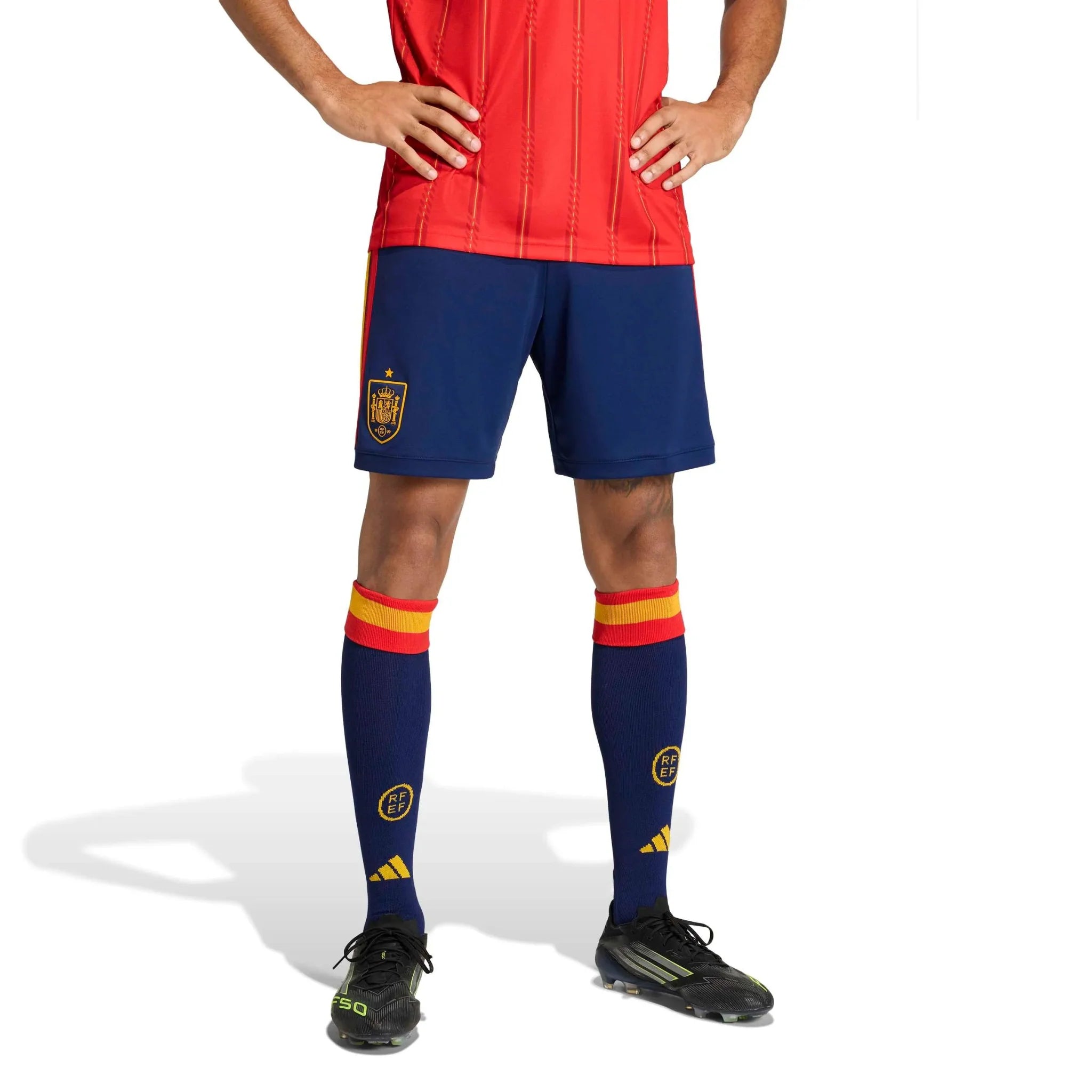 adidas 2026 Spain Men's Stadium Home Shorts 2