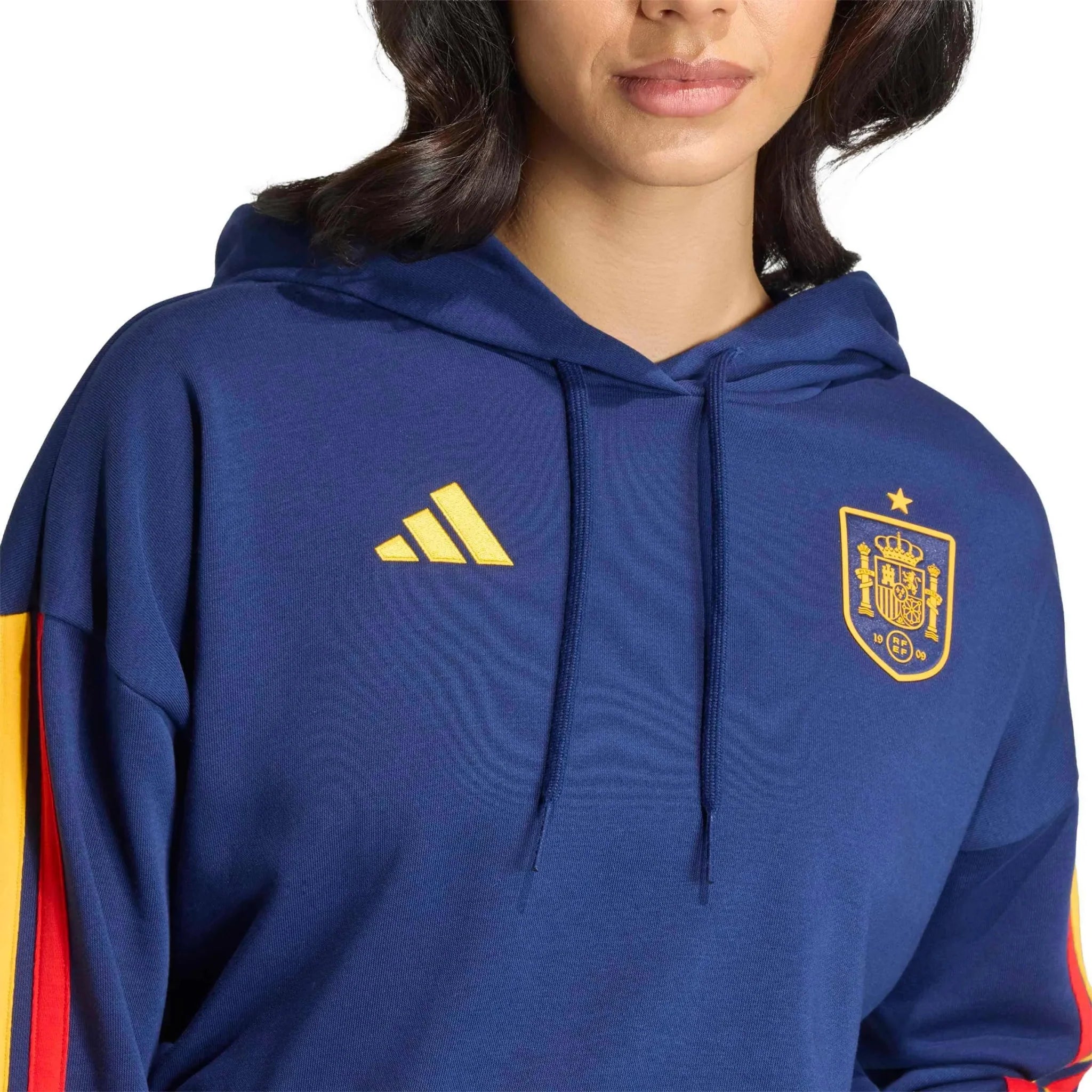 adidas 2026 Spain Women's DNA Hoodie 4