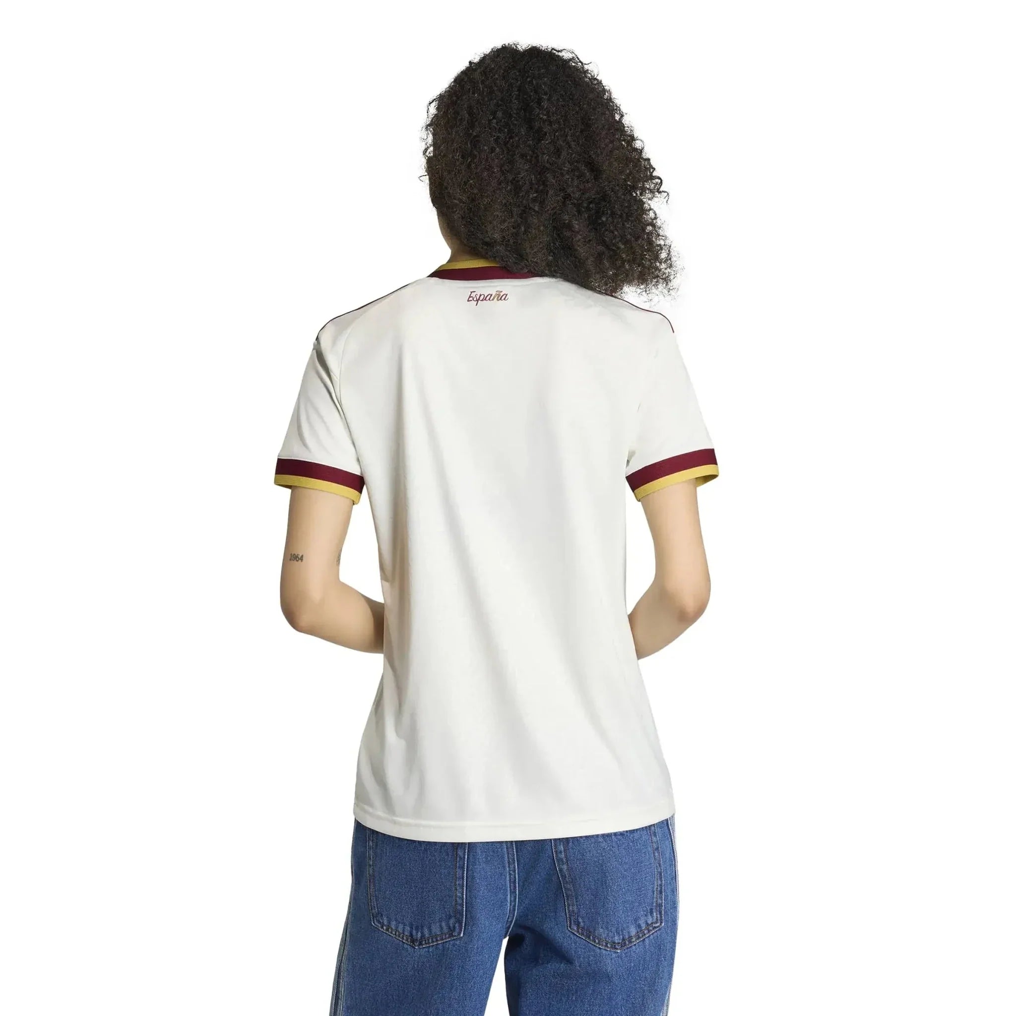 adidas 2026 Spain Women's Stadium Away Soccer Jersey 4