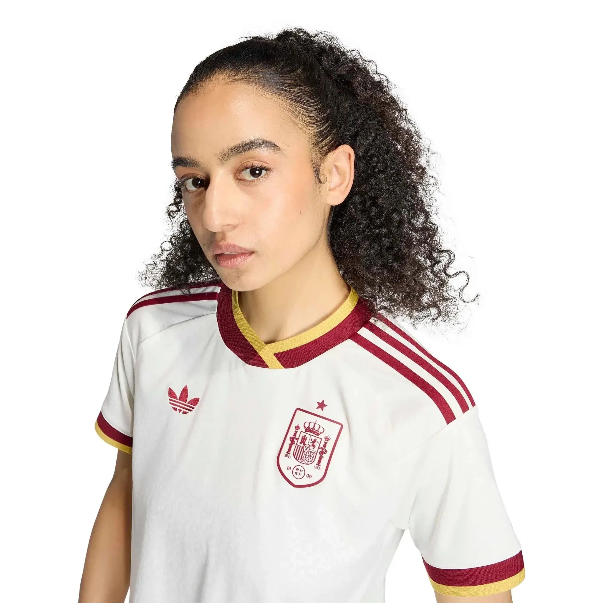adidas 2026 Spain Women's Stadium Away Soccer Jersey 5