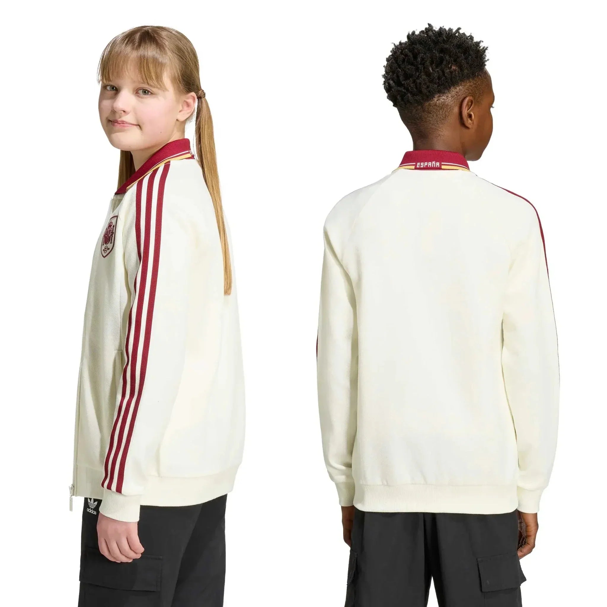 adidas 2026 Spain Youth Away Originals Anthem Jacket 7