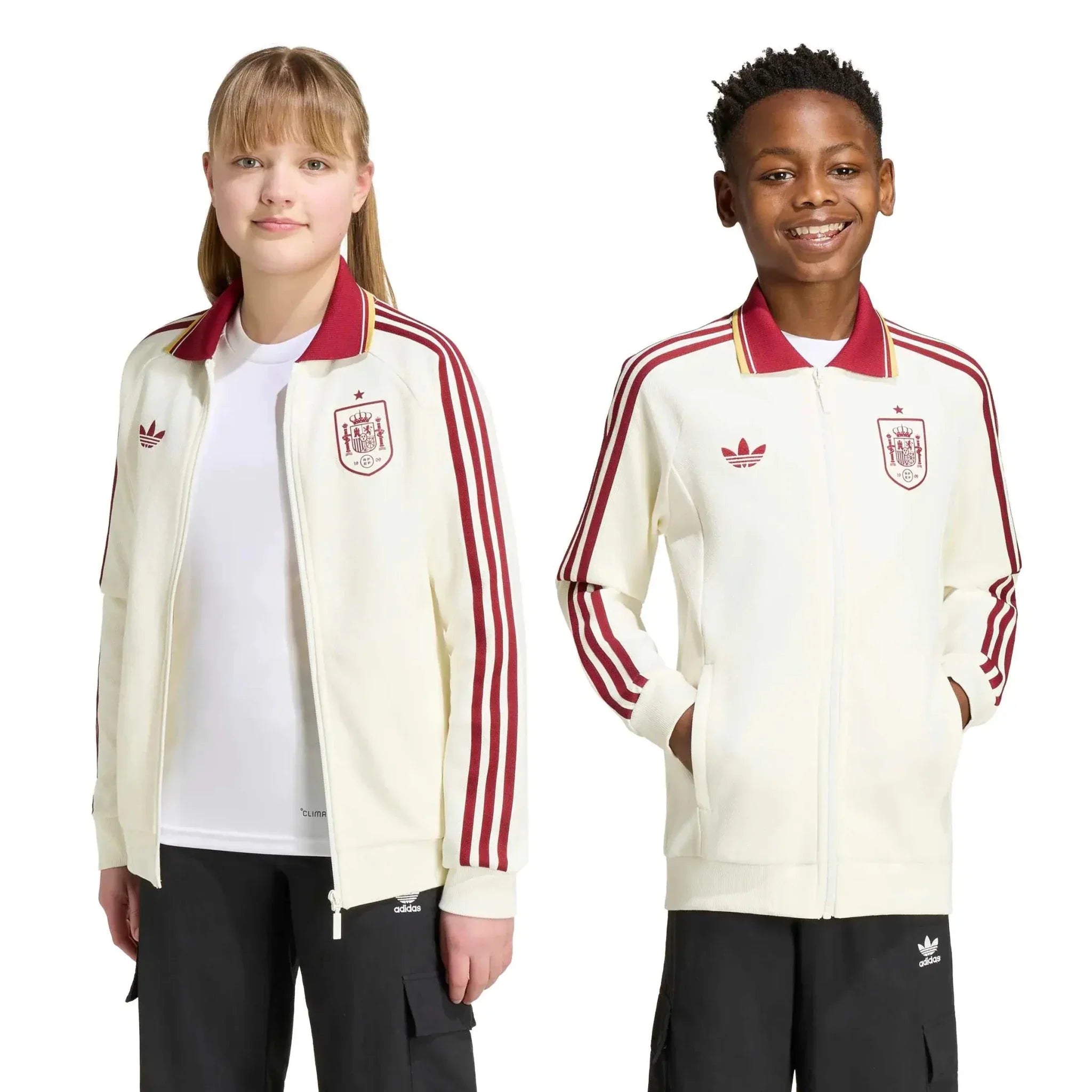 adidas 2026 Spain Youth Away Originals Anthem Jacket 6