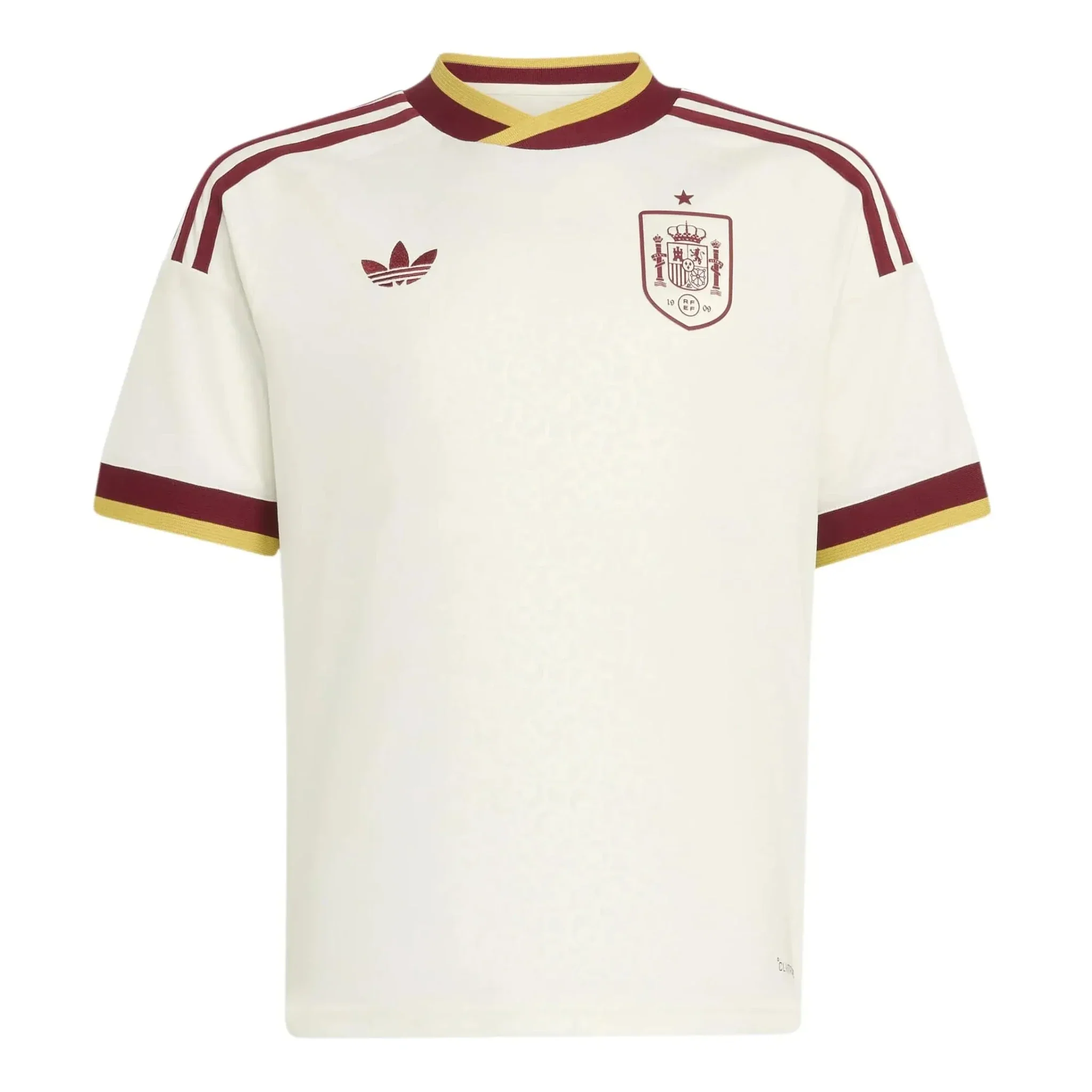 adidas 2026 Spain Youth Stadium Away Soccer Jersey 1