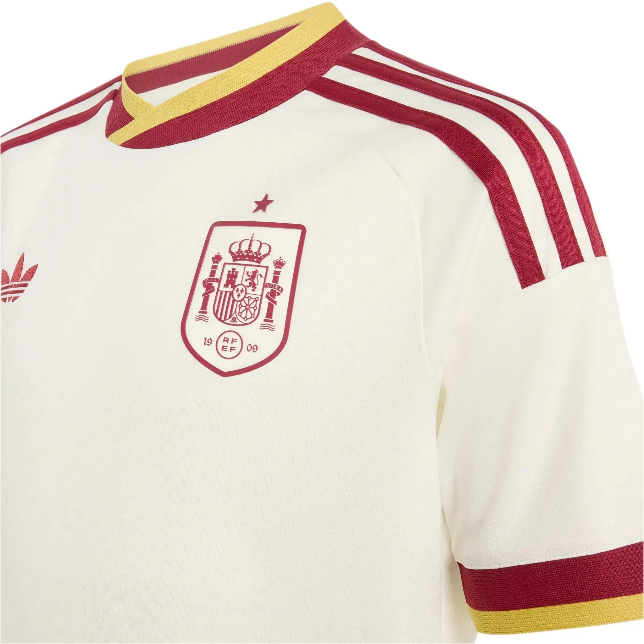 adidas 2026 Spain Youth Stadium Away Soccer Jersey 4