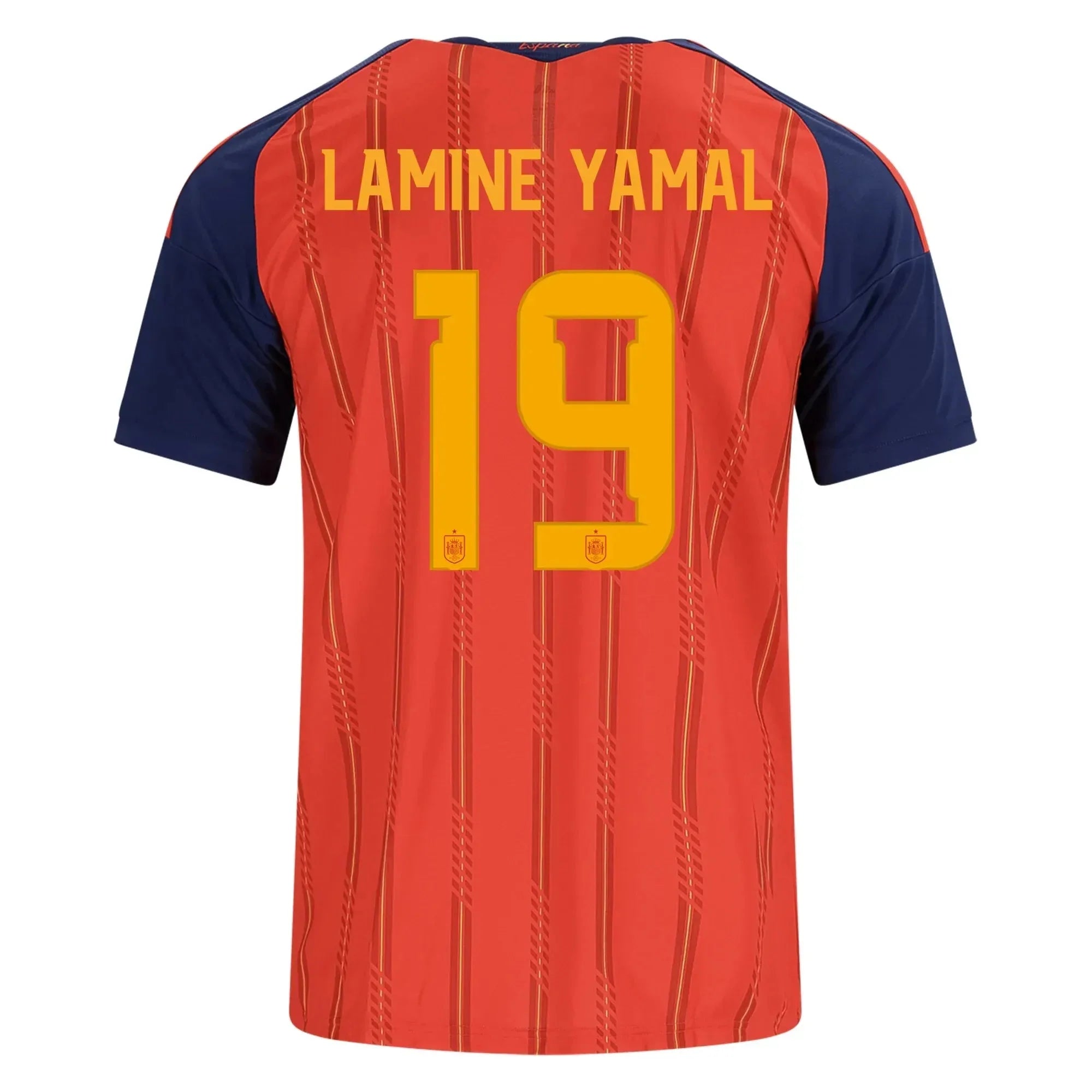adidas 2026 Spain Men's Authentic Home Soccer Jersey 15