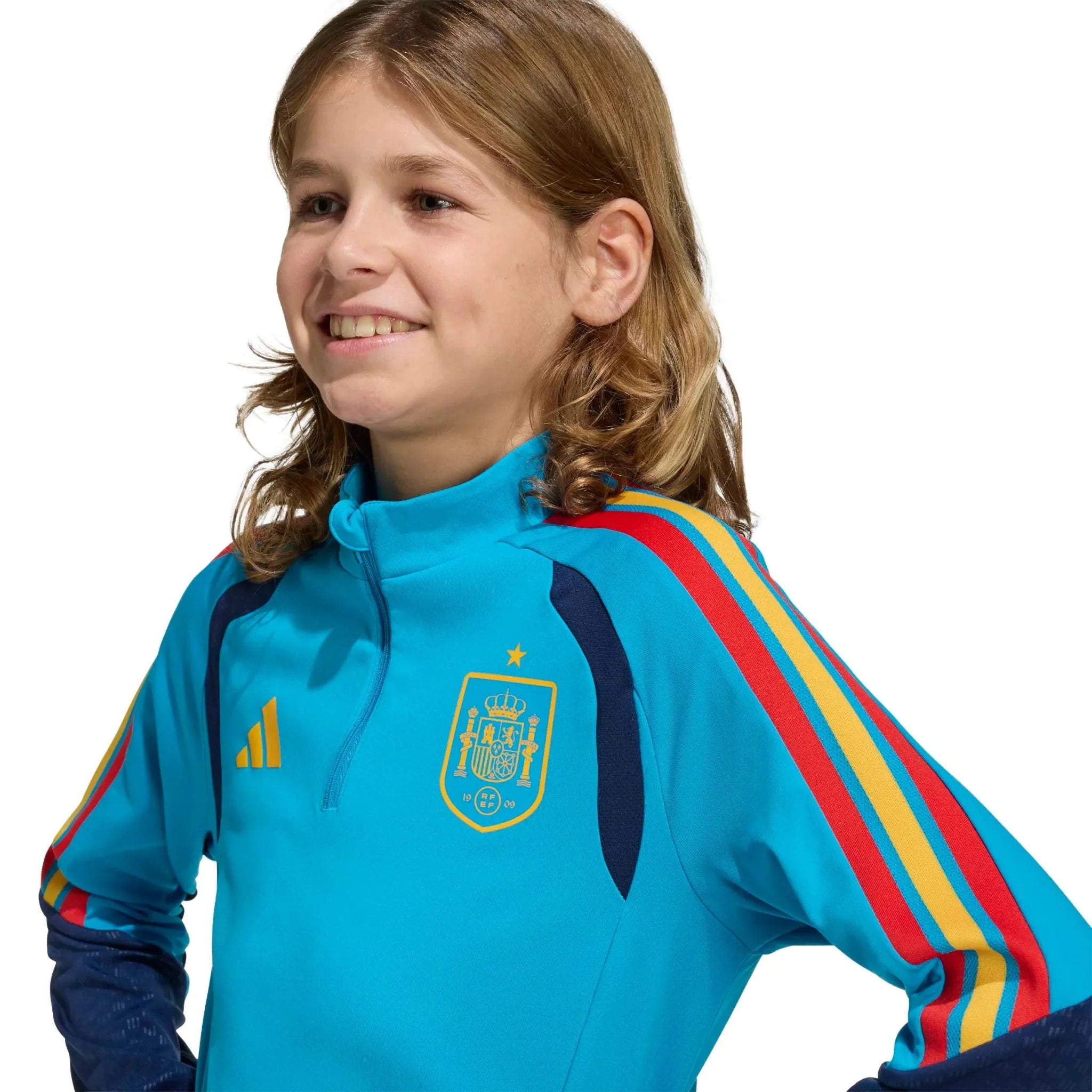 adidas 2026 Spain Youth Tiro Training Top 2