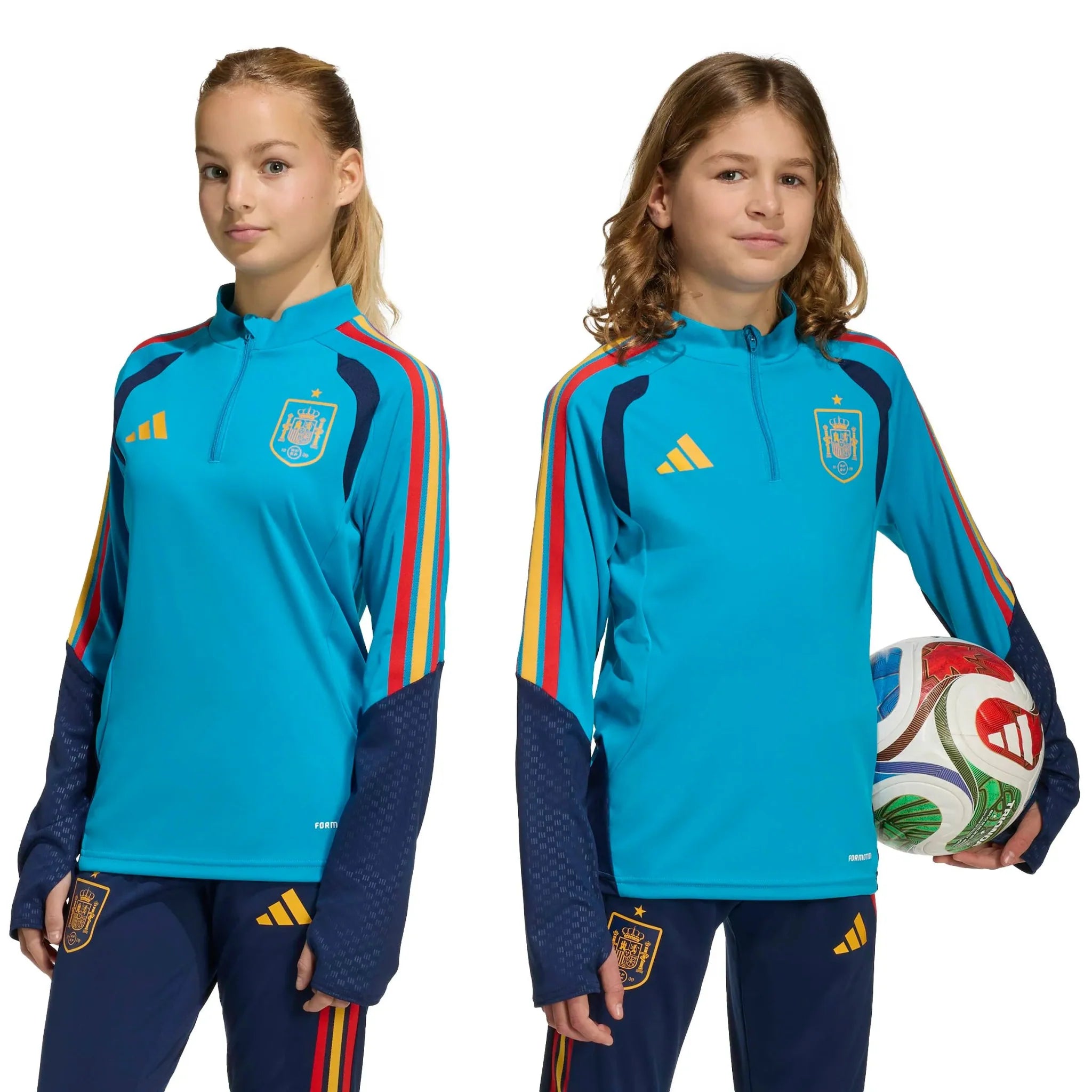 adidas 2026 Spain Youth Tiro Training Top 6