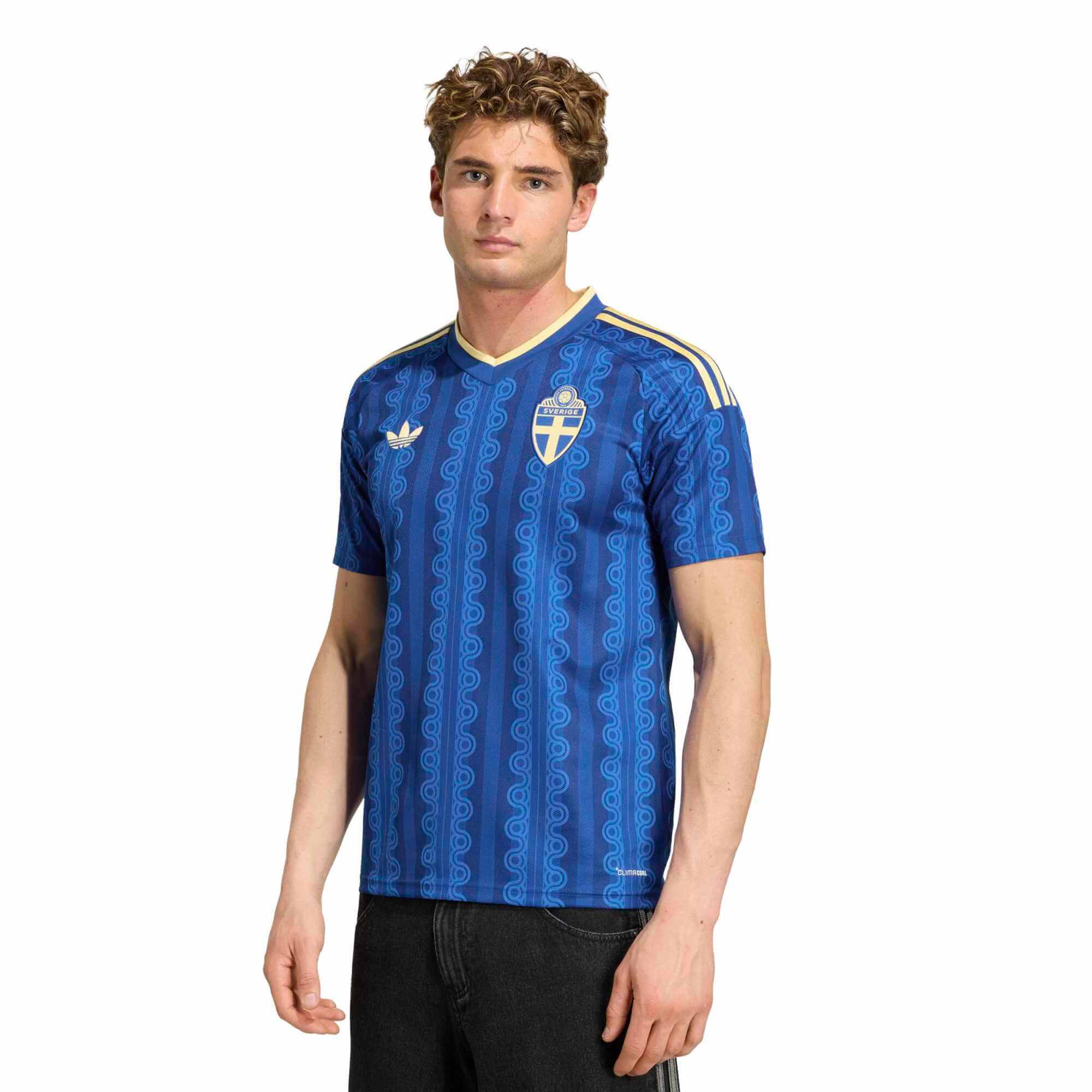 adidas 2026 Sweden Men's Stadium Away Soccer Jersey 3