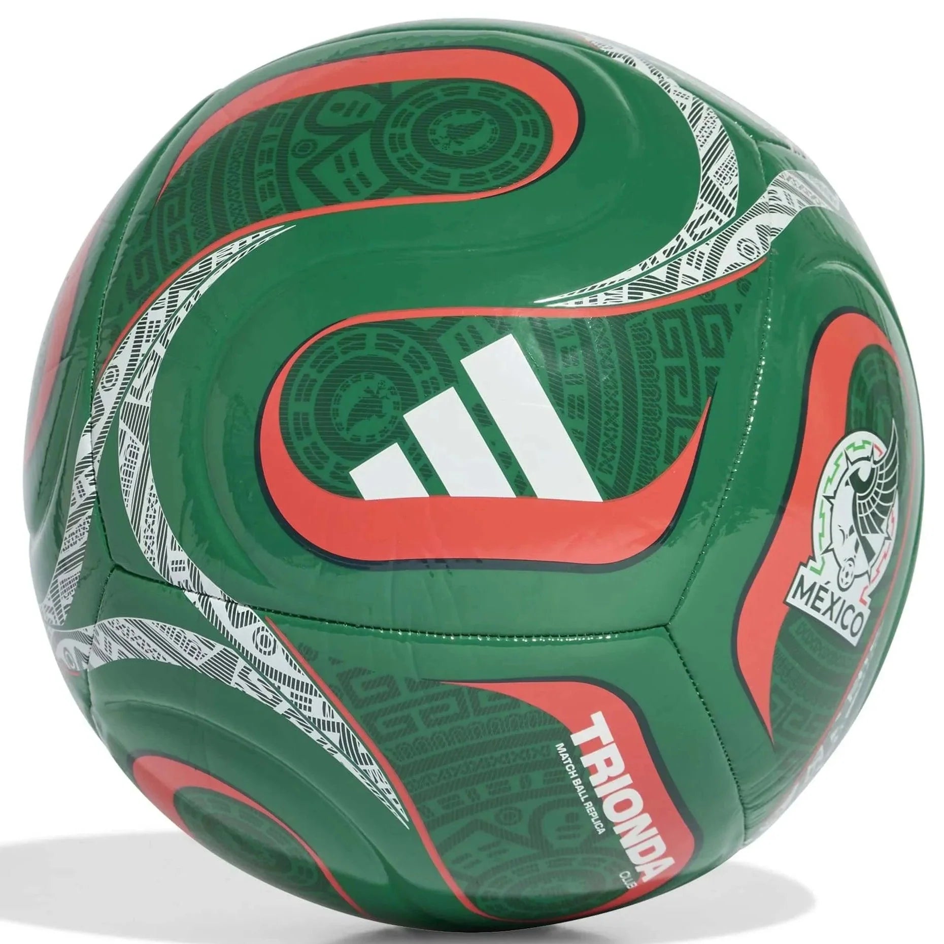 adidas 2026 Trionda Mexico Home Club Soccer Ball 1