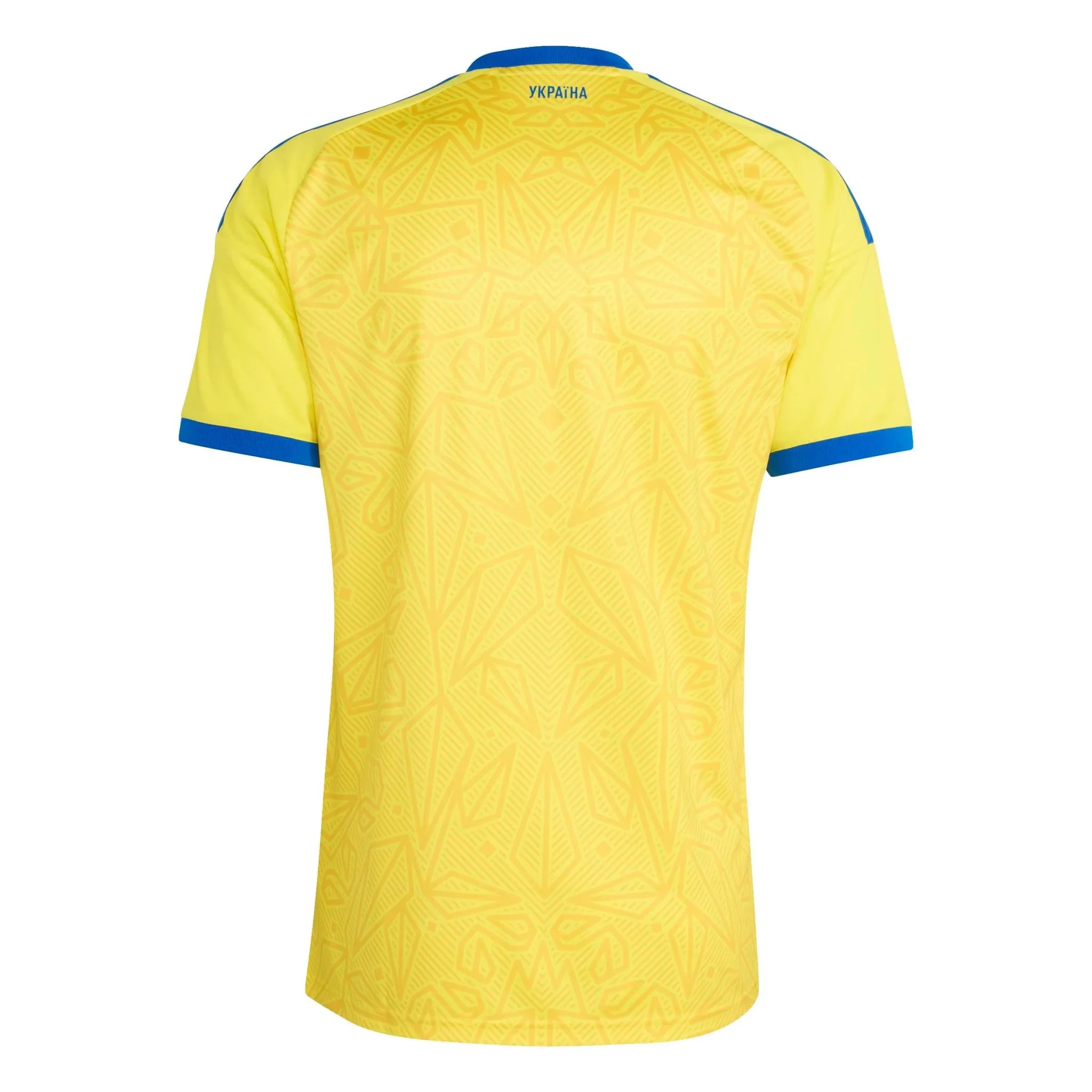 adidas 2026 Ukraine Men's Stadium Home Soccer Jersey 2
