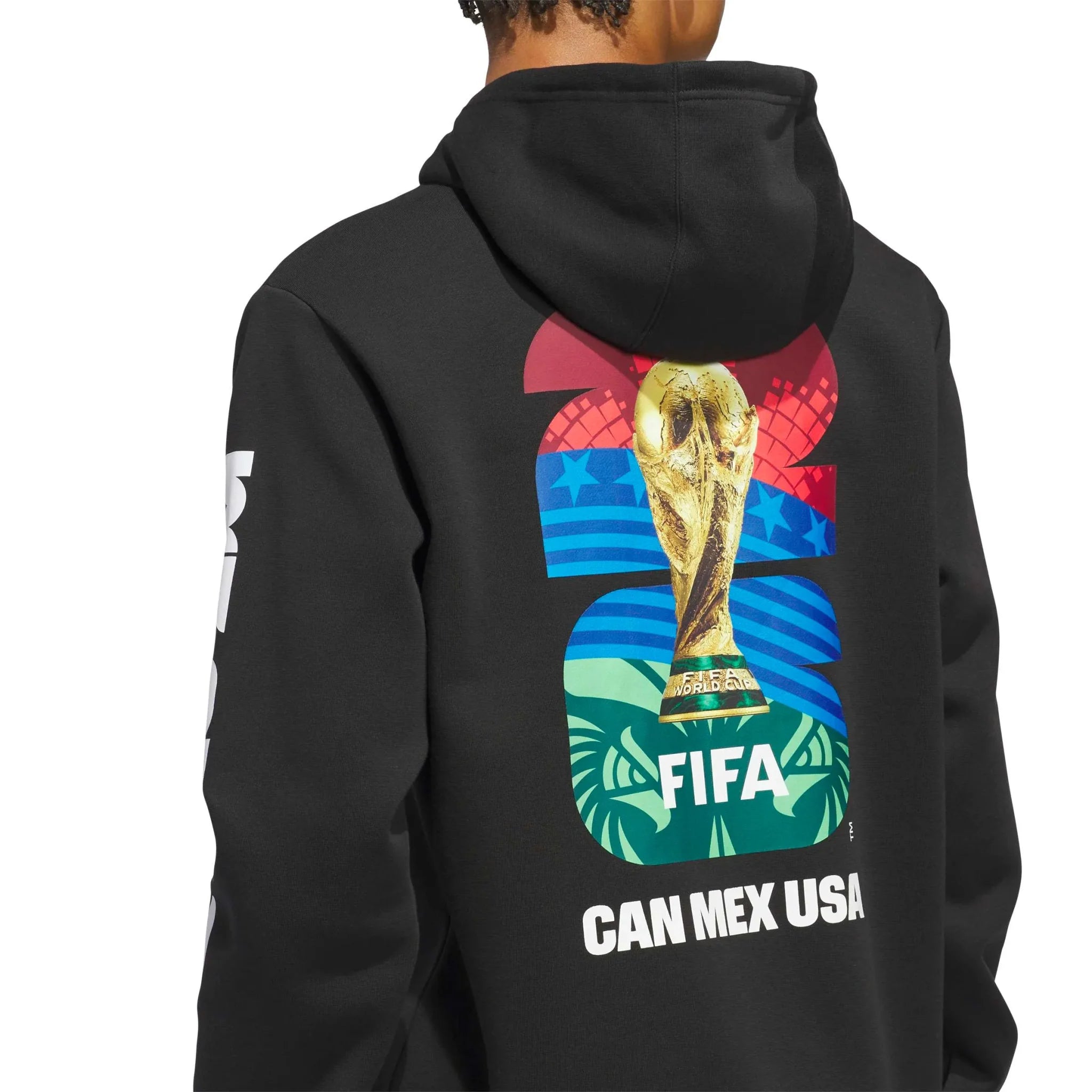 adidas 2026 World Cup Men's Match Ball Graphic Hoodie 6