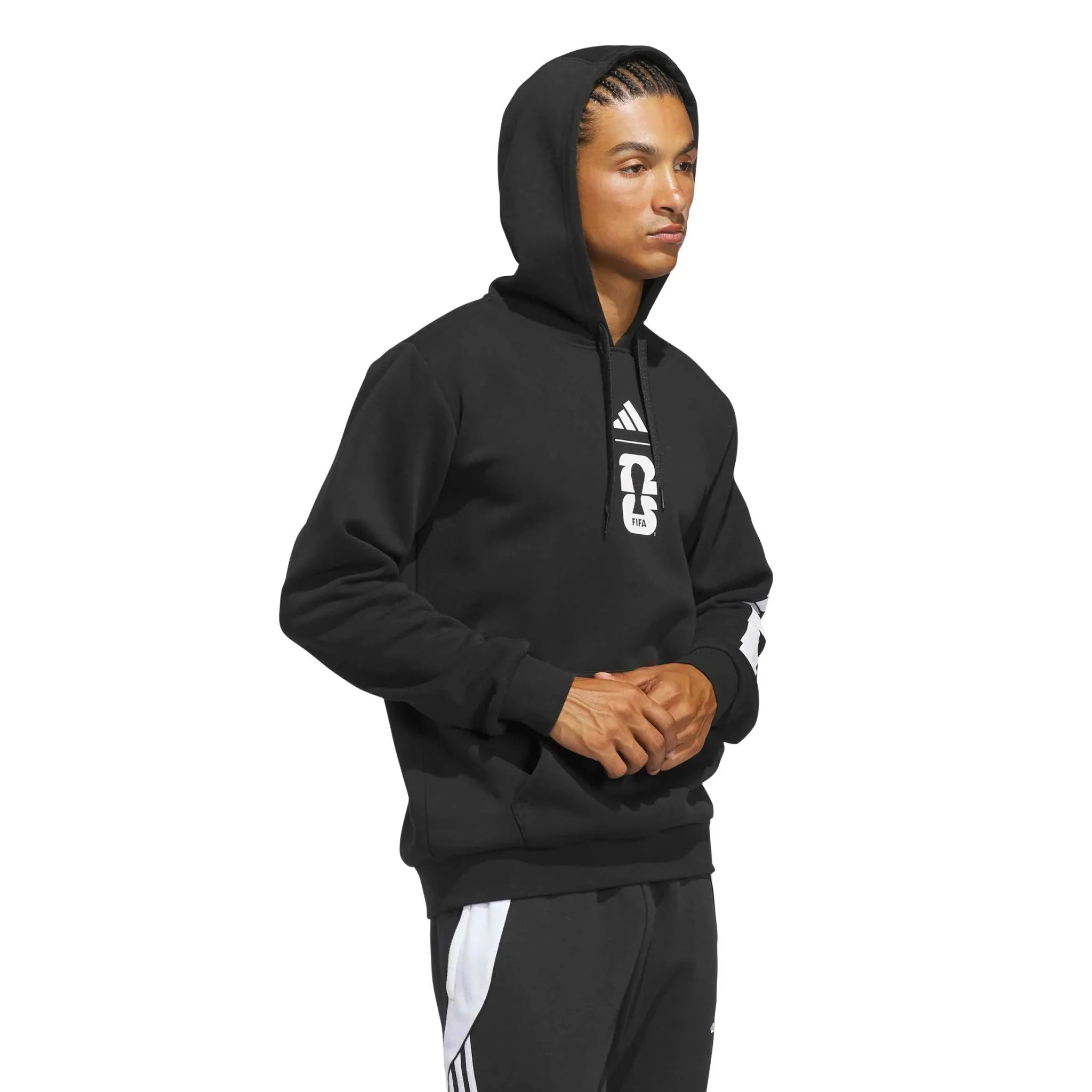 adidas 2026 World Cup Men's Match Ball Graphic Hoodie 3
