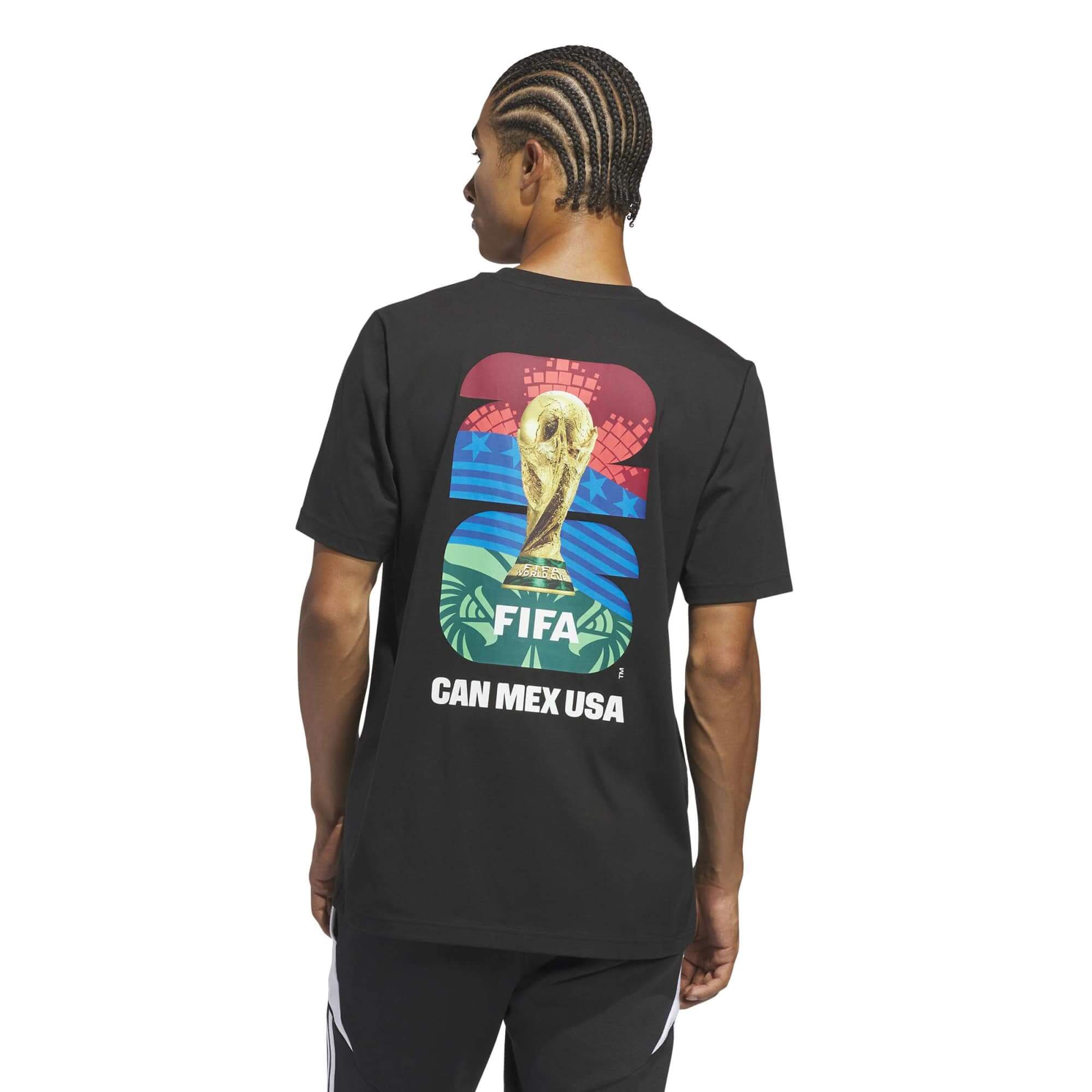 adidas 2026 World Cup Men's Match Ball Graphic Tee 4