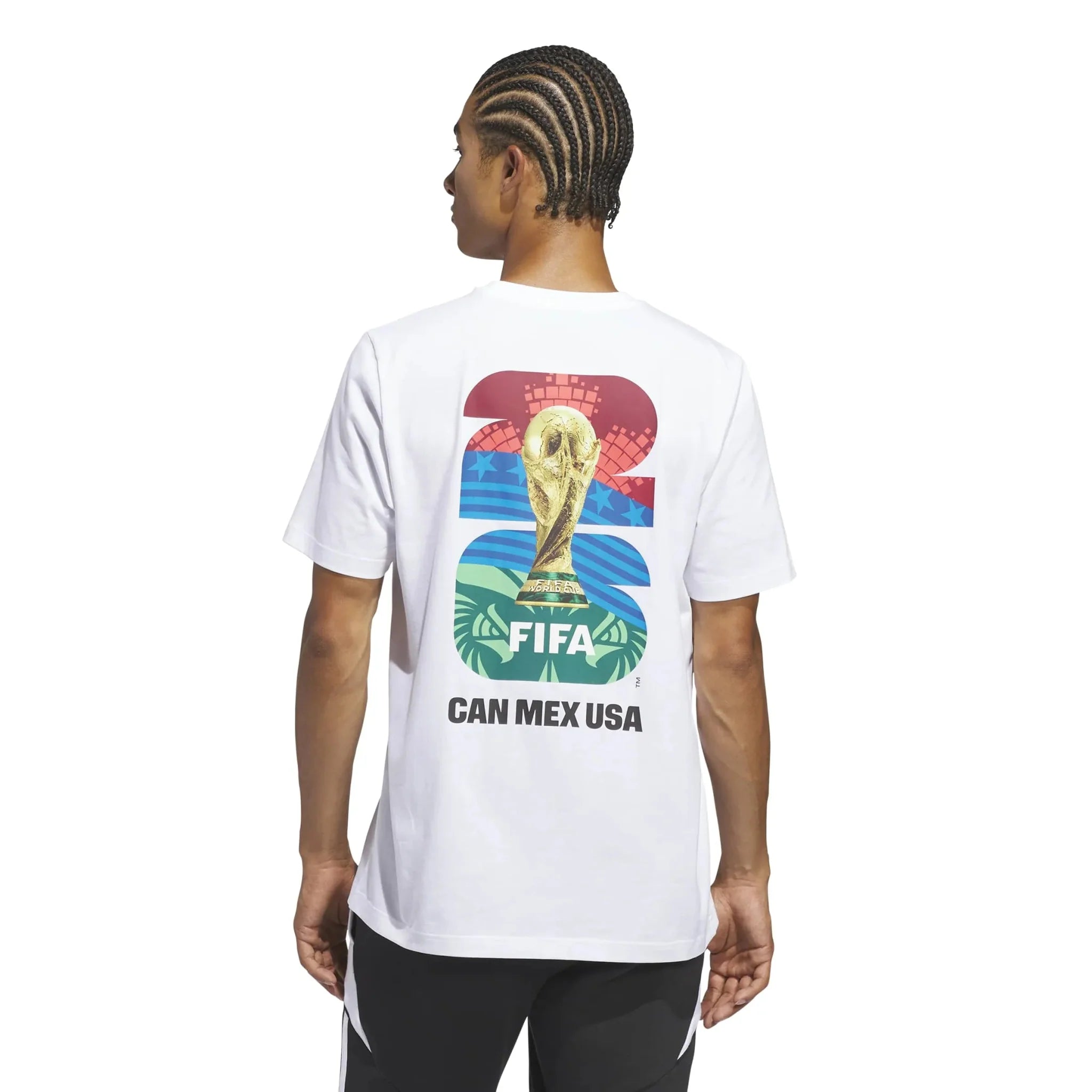 adidas 2026 World Cup Men's Match Ball Graphic Tee 4
