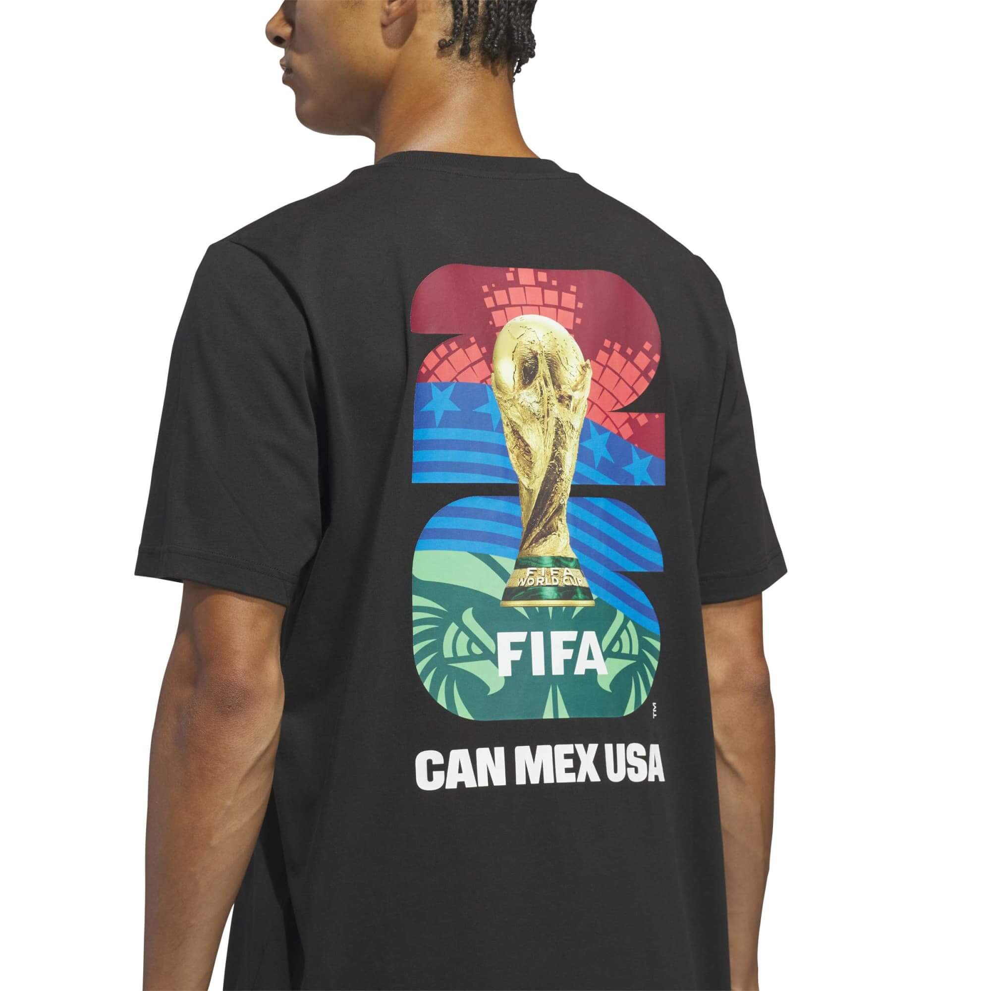 adidas 2026 World Cup Men's Match Ball Graphic Tee 6