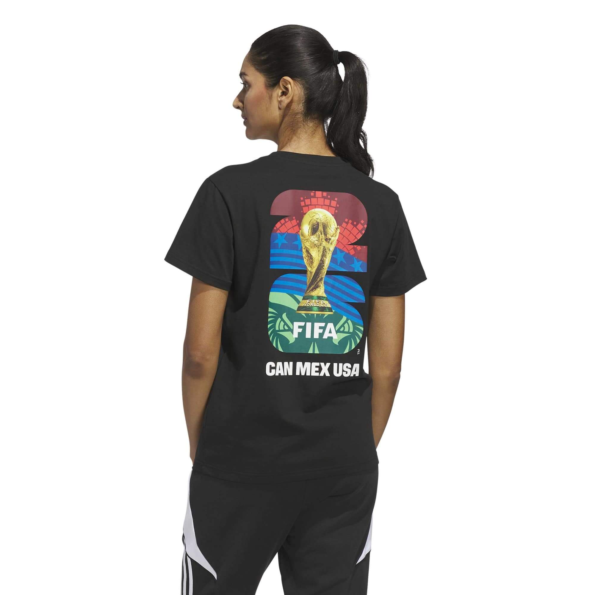 adidas 2026 World Cup Women's Match Ball Graphic Tee 4