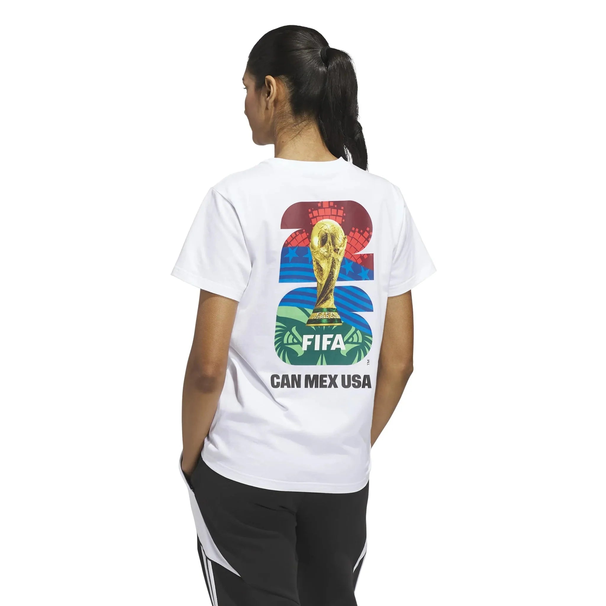 adidas 2026 World Cup Women's Match Ball Graphic Tee 4
