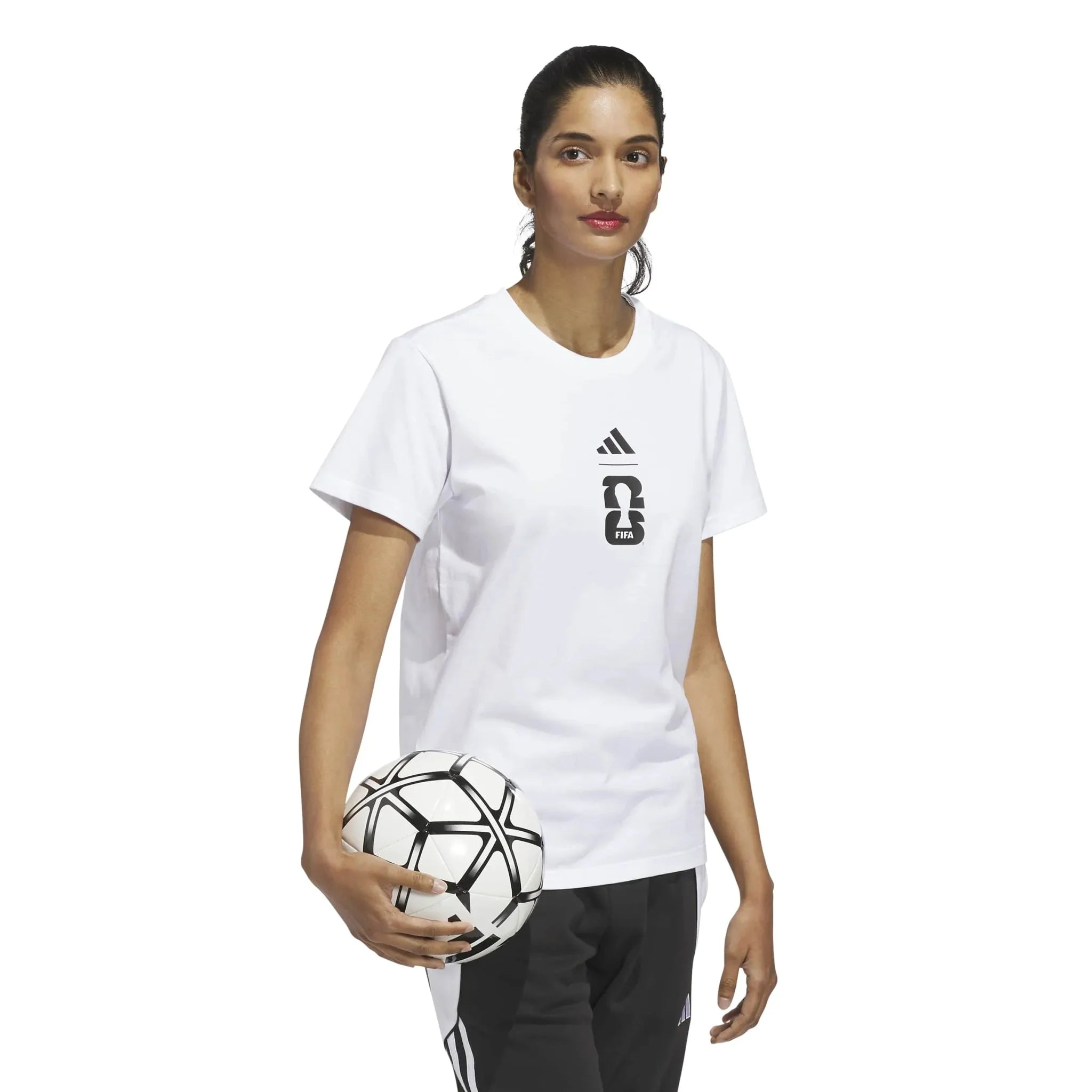 adidas 2026 World Cup Women's Match Ball Graphic Tee 3