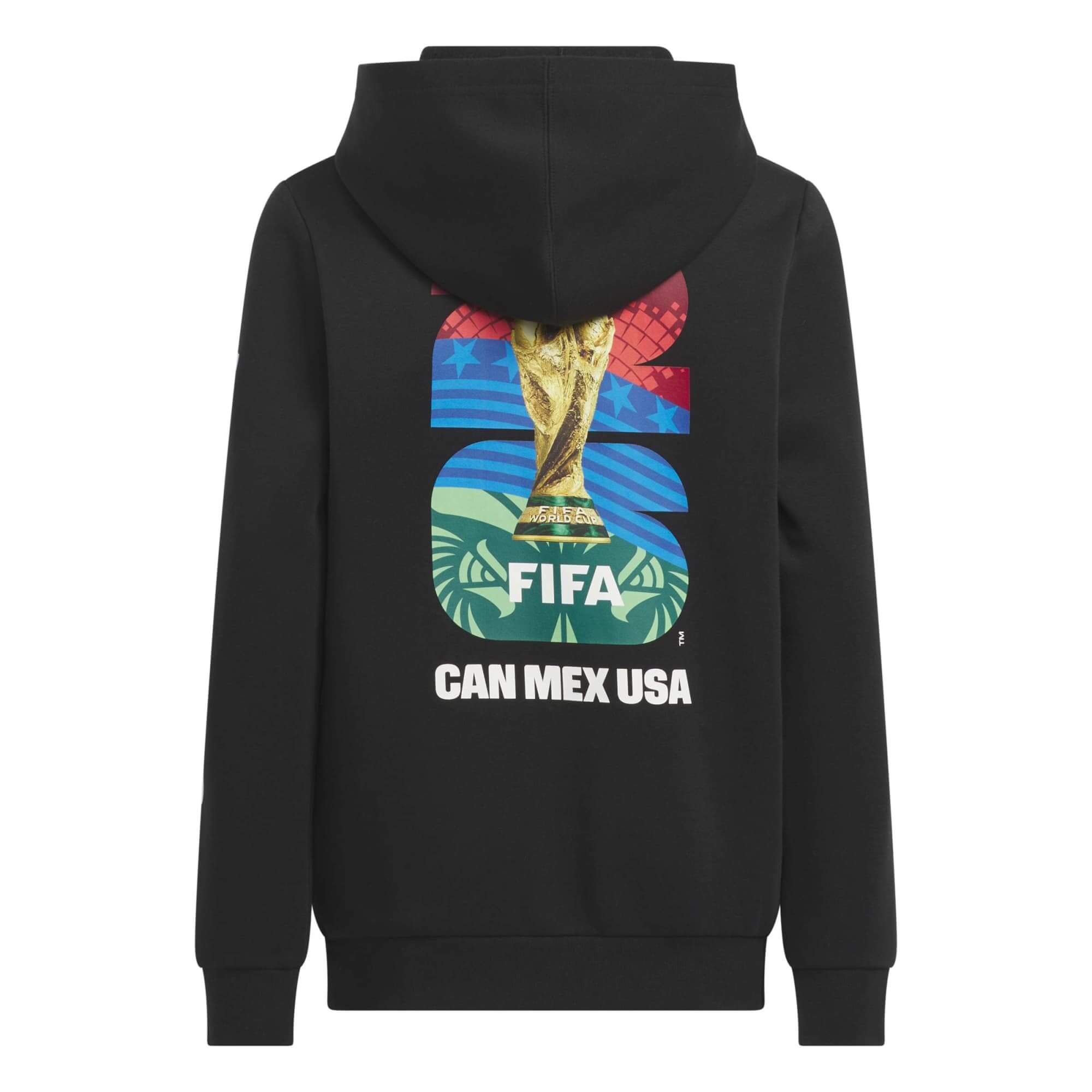 adidas 2026 World Cup Youth Match Ball Graphic Hoodie 2