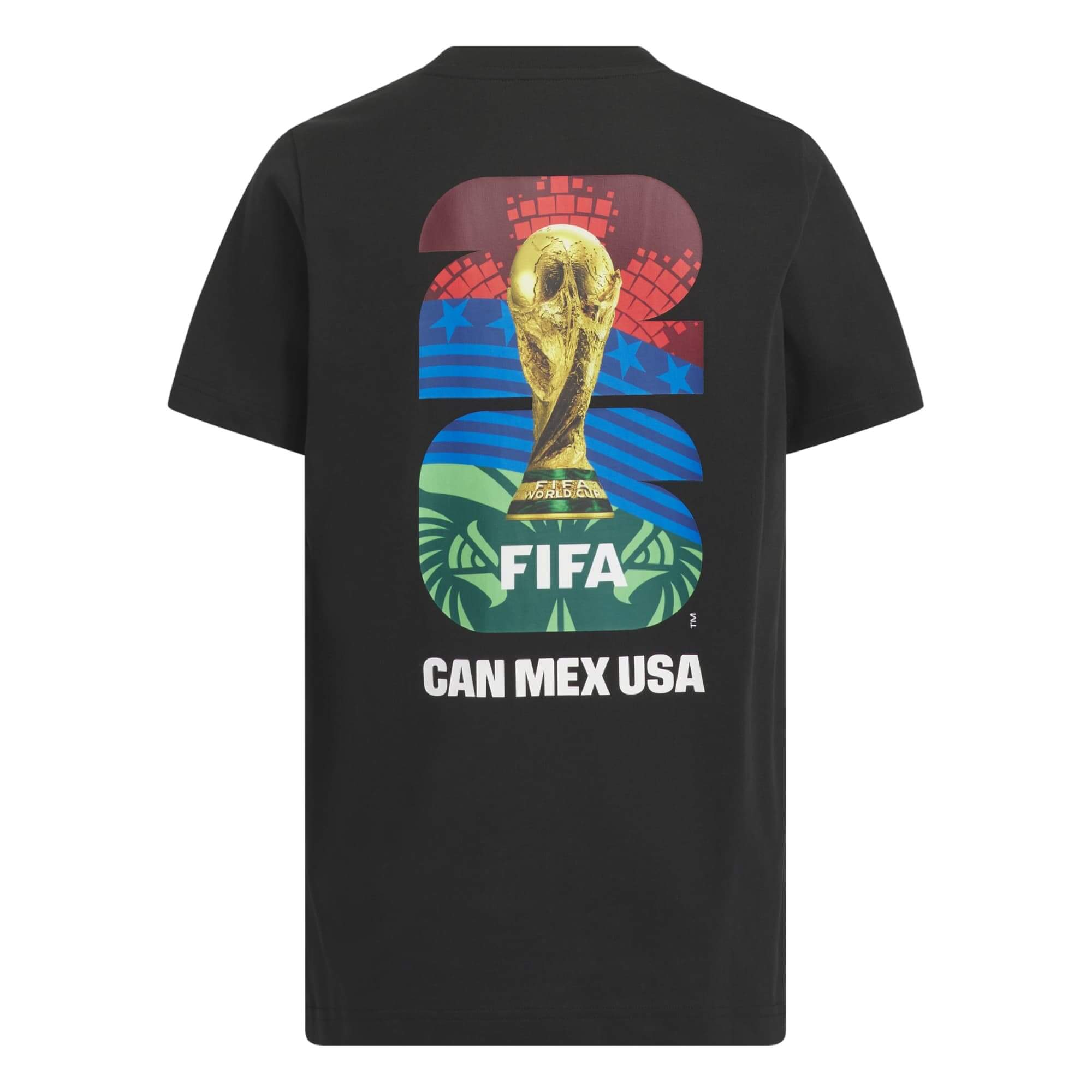 adidas 2026 World Cup Youth Match Ball Graphic Tee 2