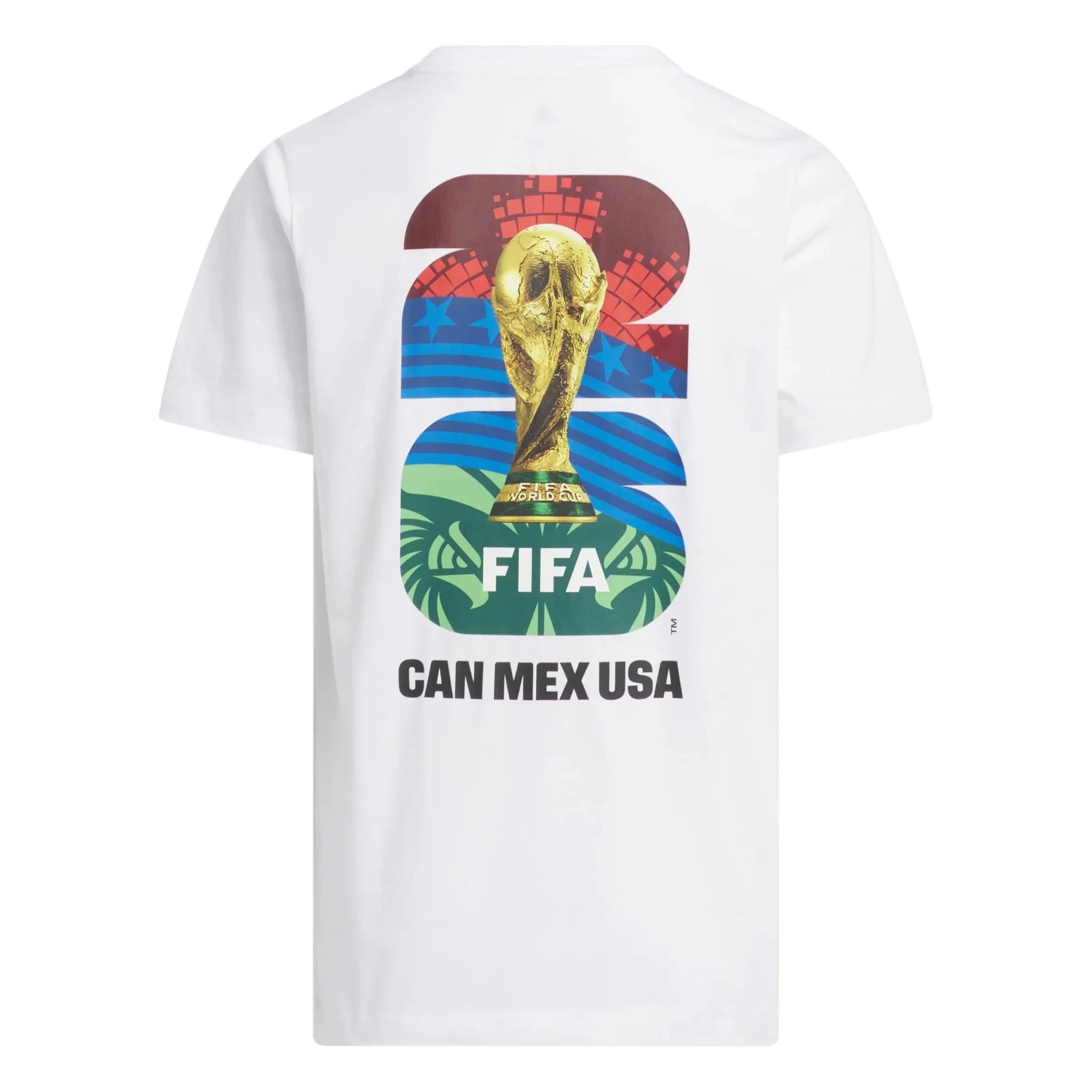 adidas 2026 World Cup Youth Match Ball Graphic Tee 2